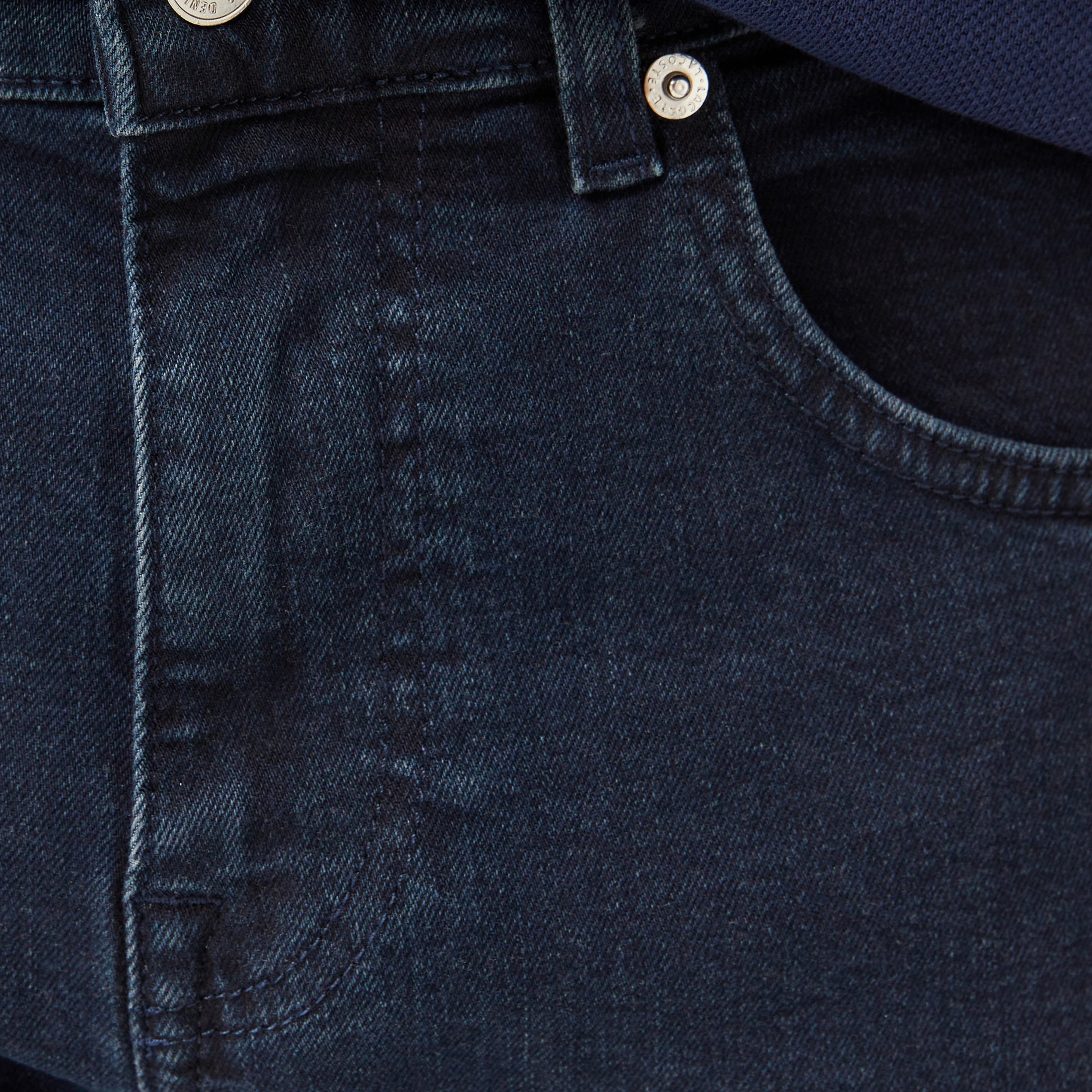 Erkek Slim Fit Mavi Jean Pantolon