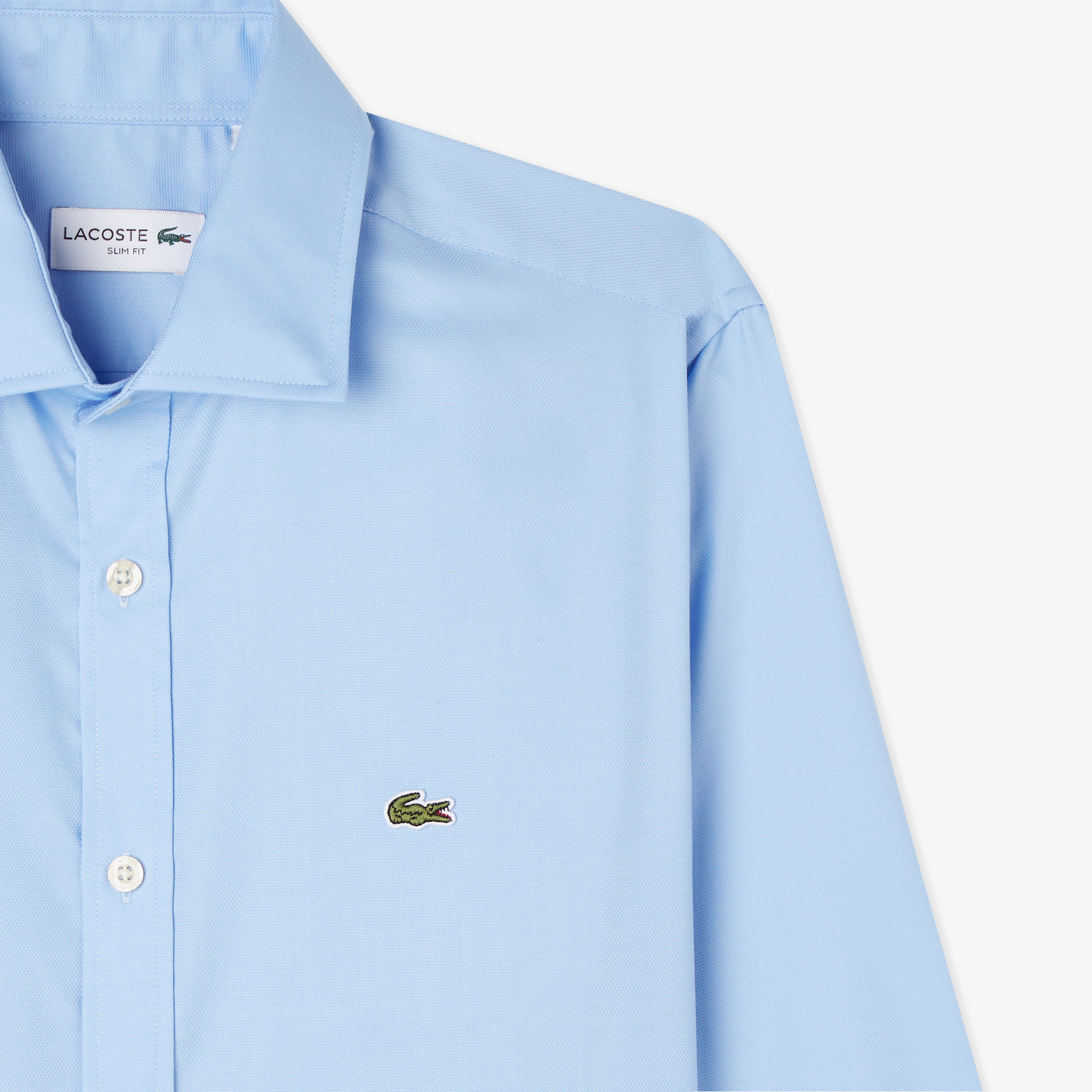 Erkek Slim Fit Açık Mavi Gömlek