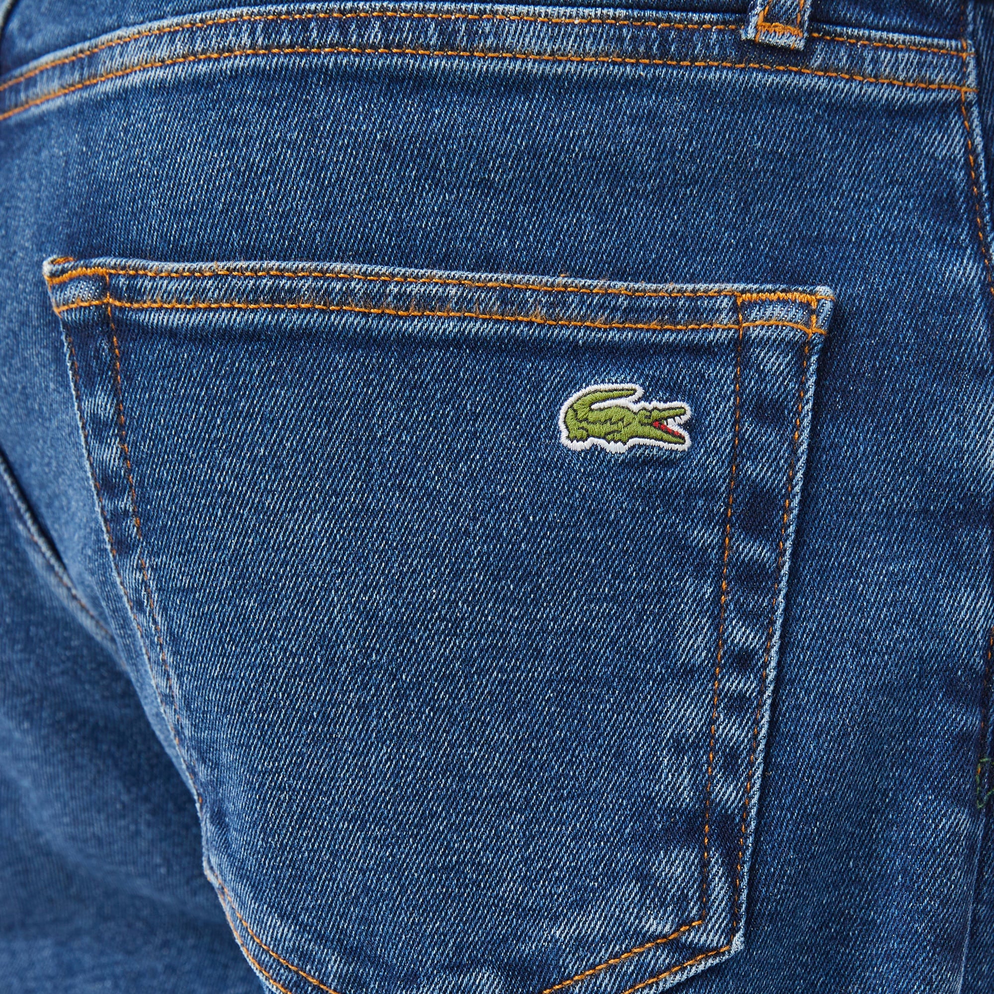 Erkek Slim Fit Lacivert Jean Pantolon