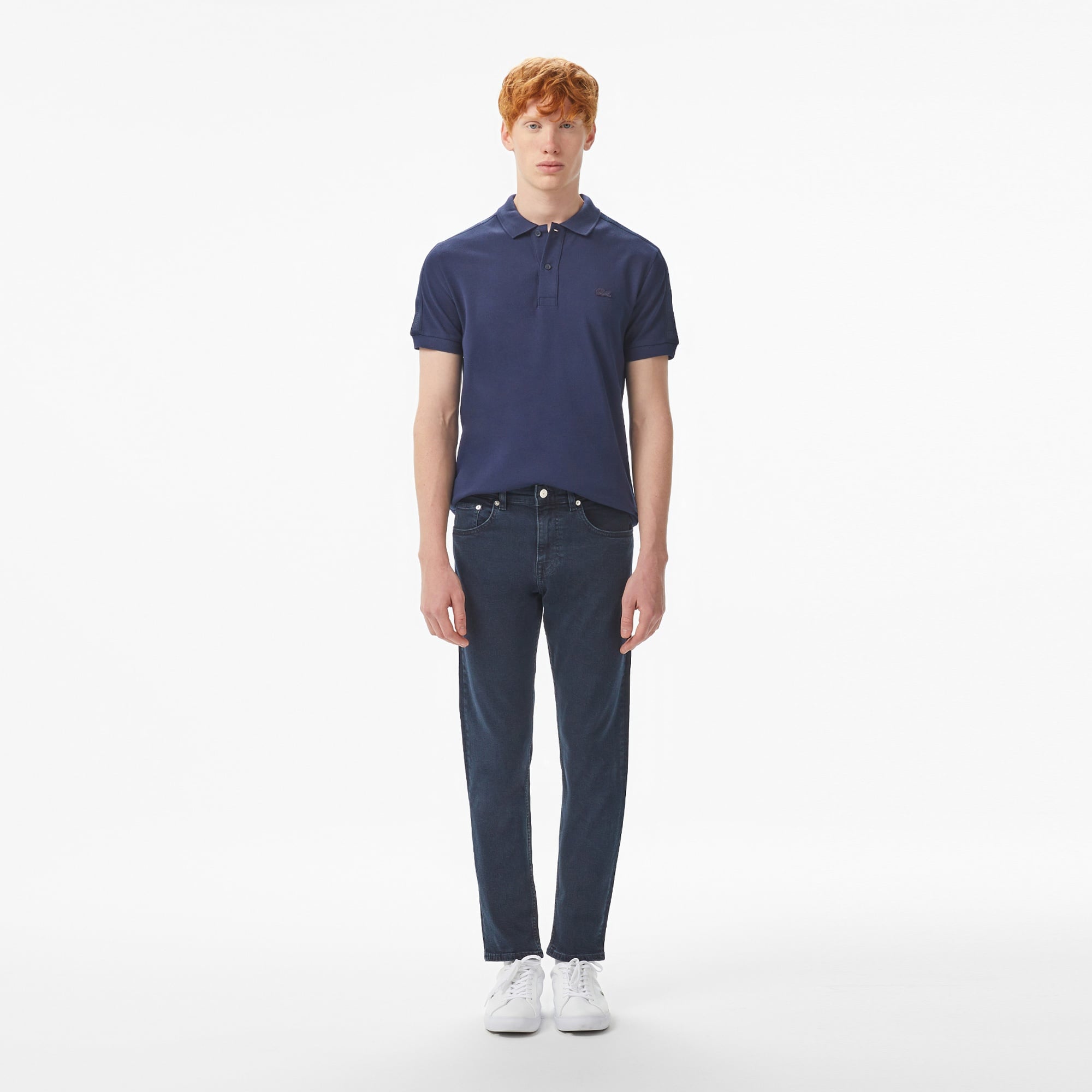 Erkek Slim Fit Mavi Jean Pantolon