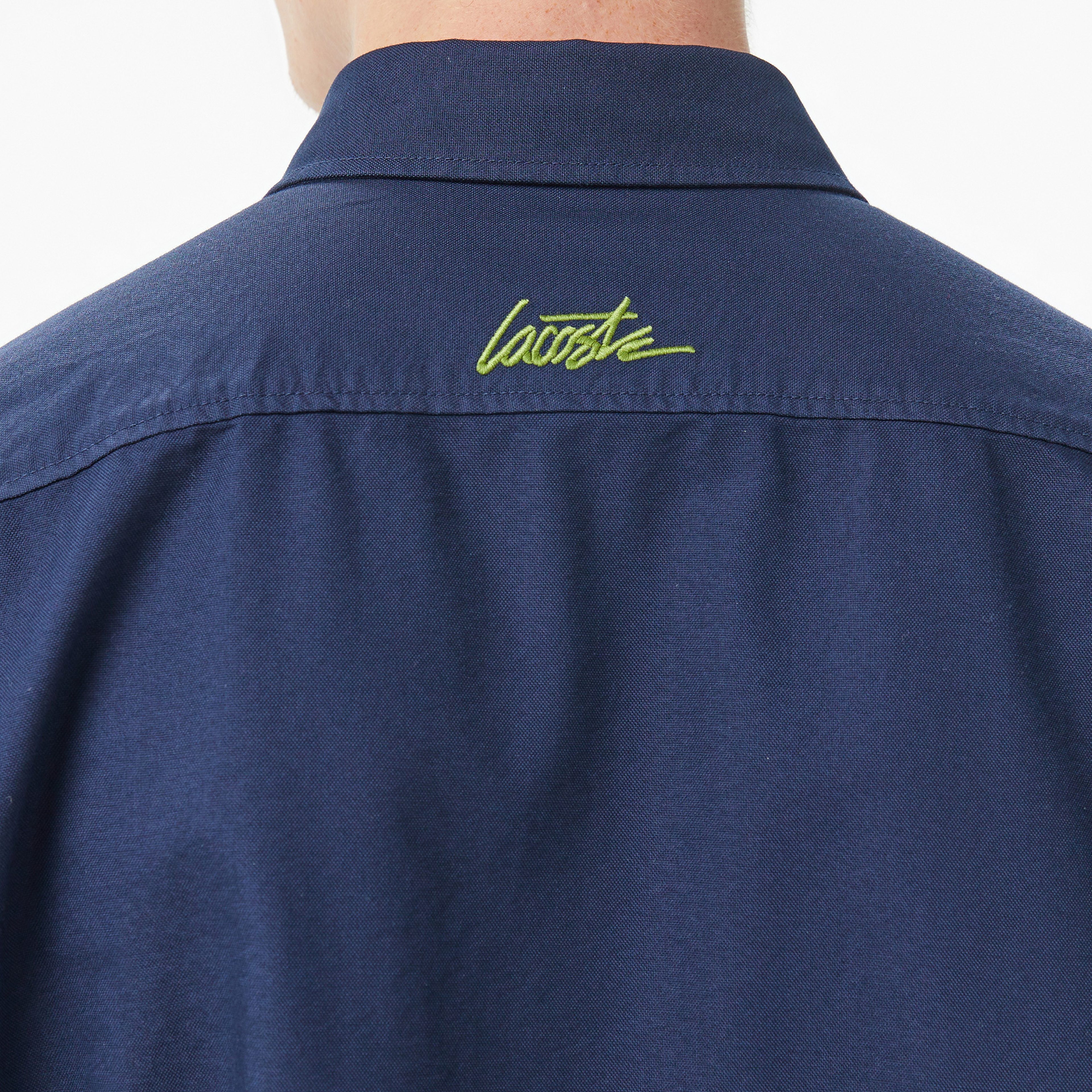 Erkek Slim Fit Lacivert Gömlek