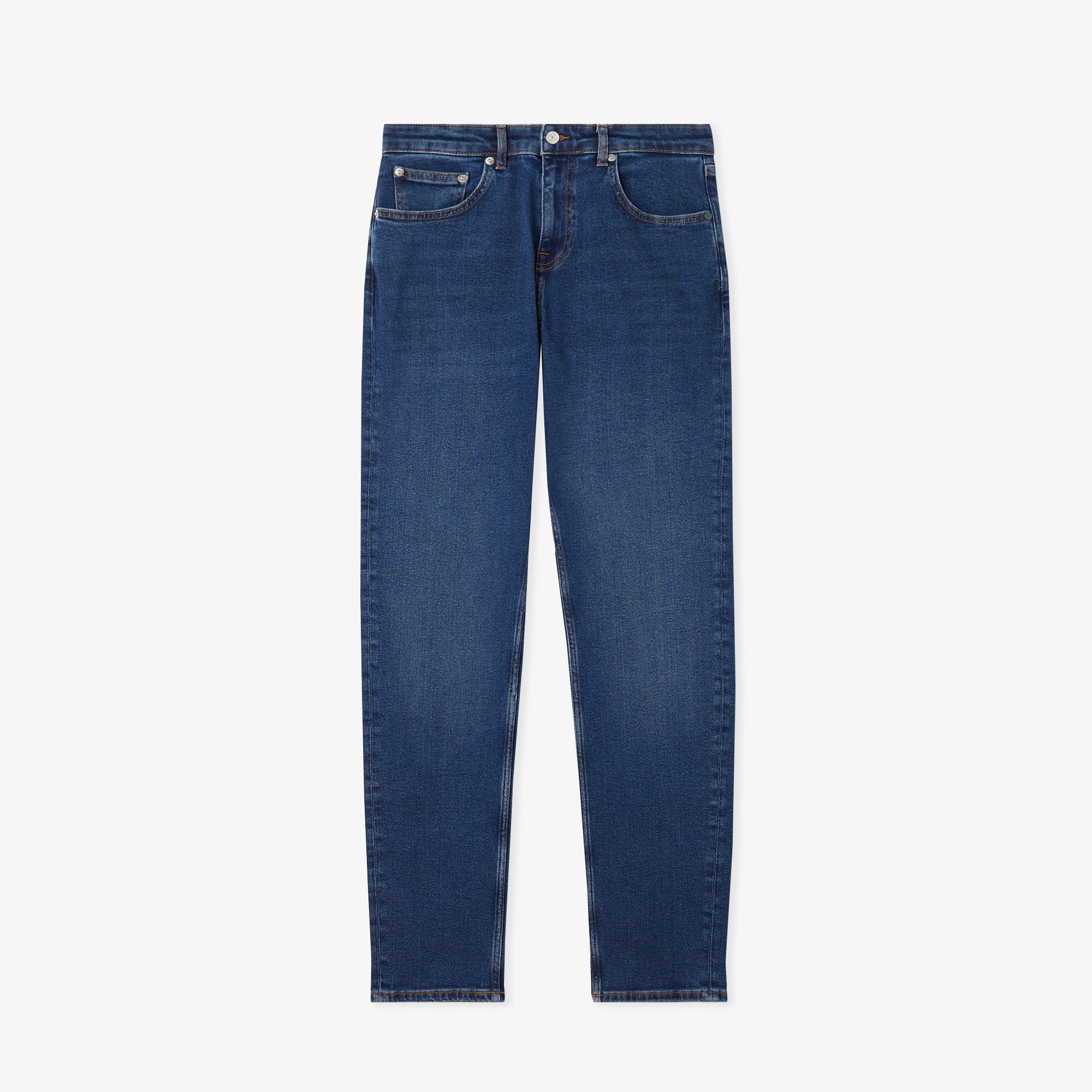 Erkek Regular Fit Koyu Mavi Jean Pantolon