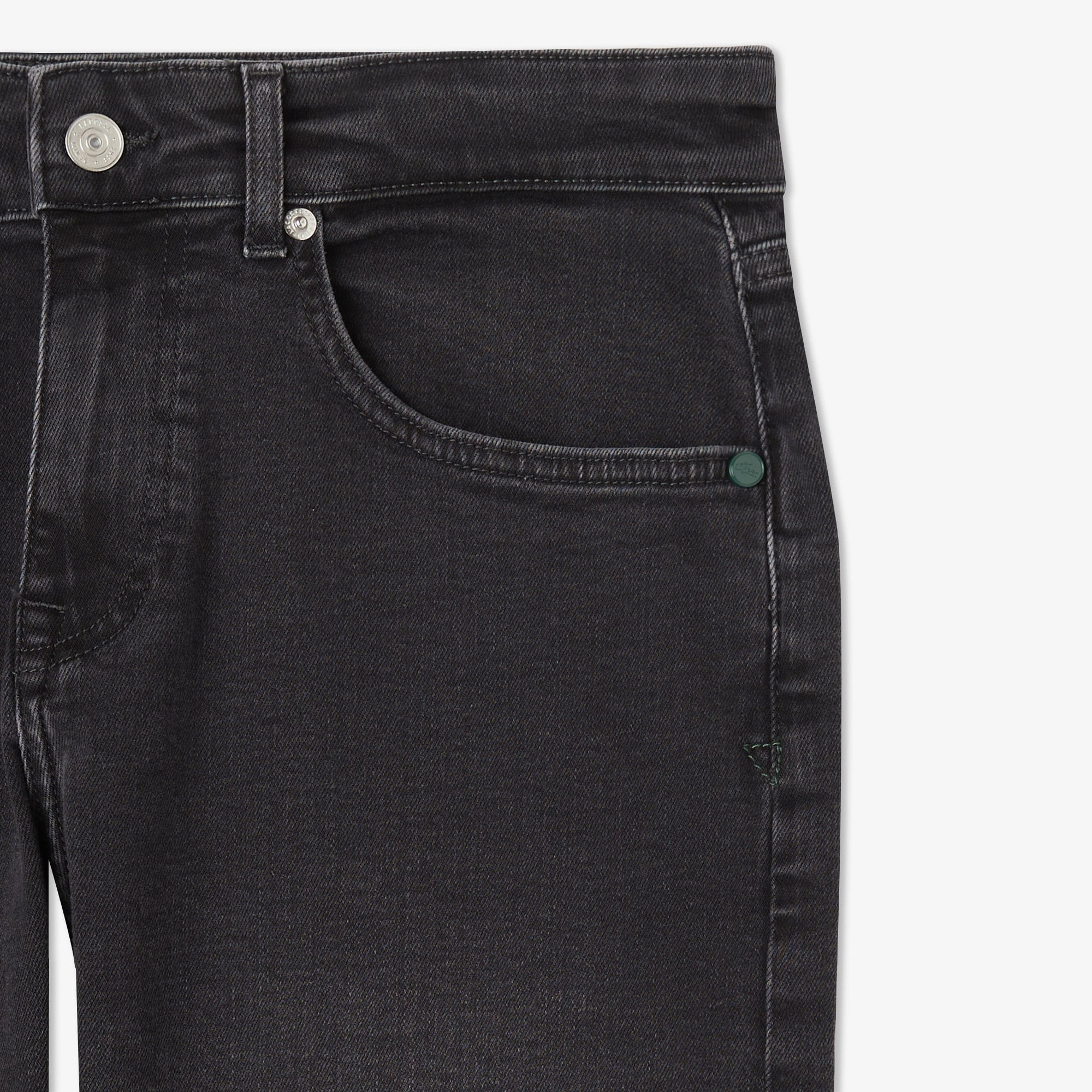Erkek Slim Fit Gri Jean Pantolon