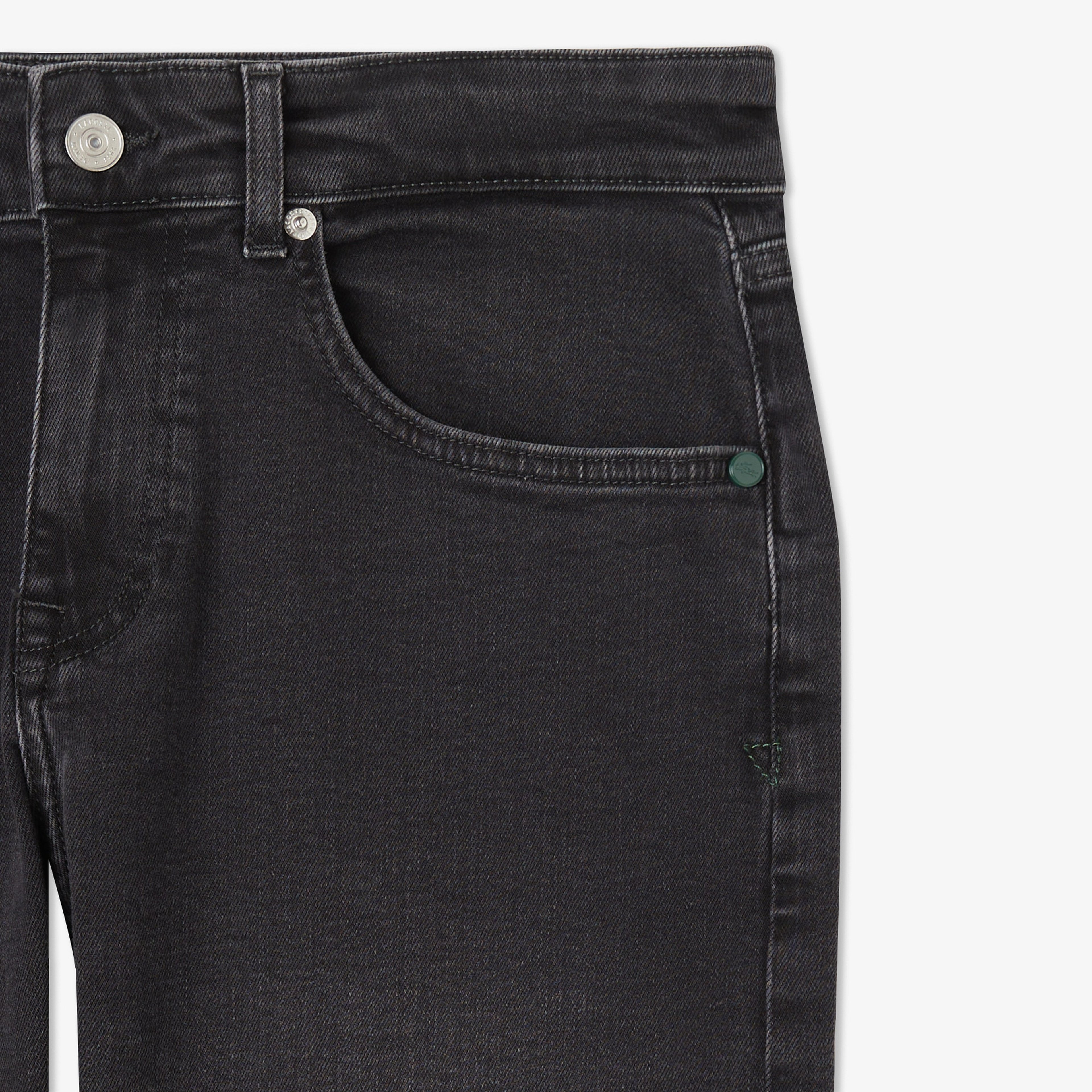 Erkek Slim Fit Gri Jean Pantolon