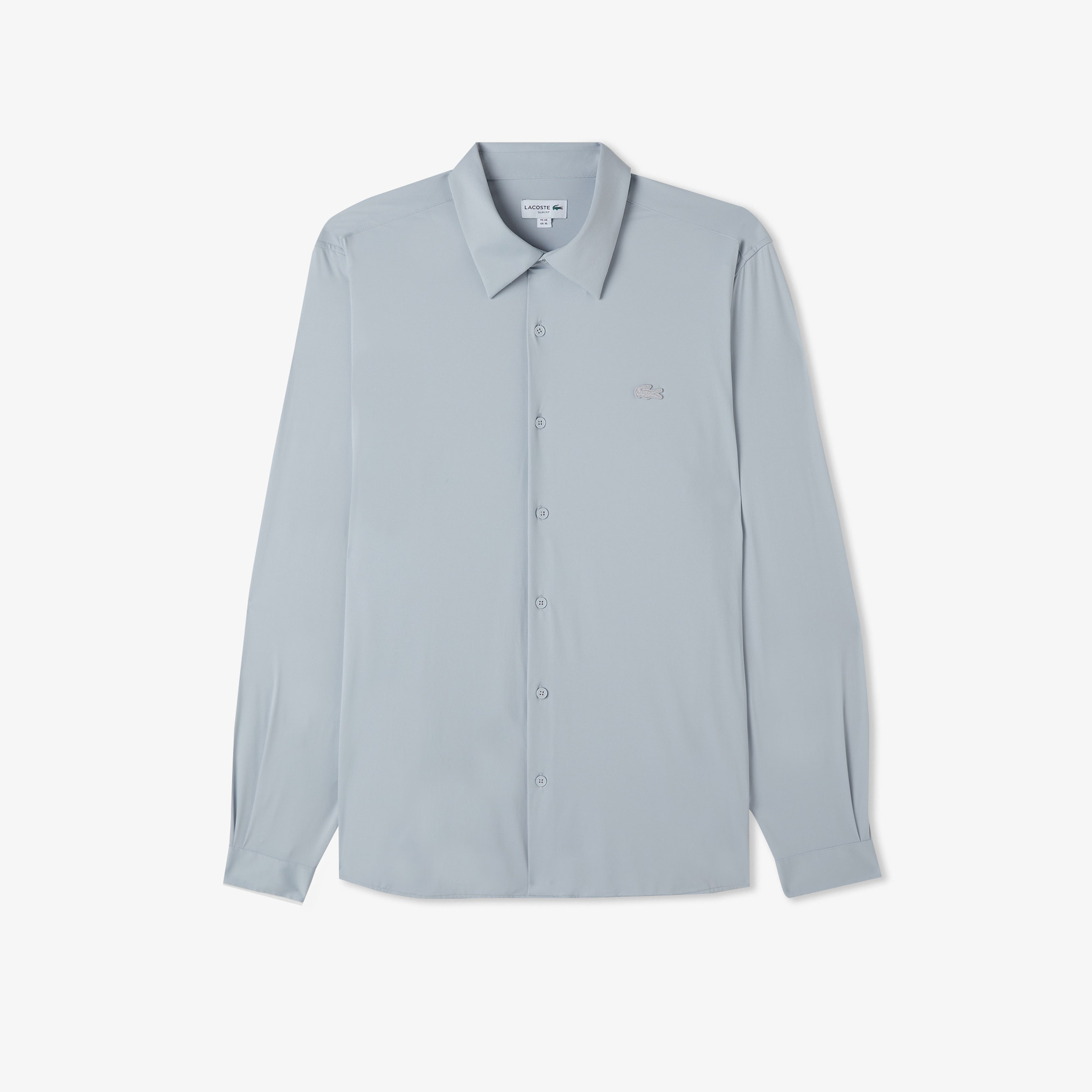 Erkek Slim Fit Gri Gömlek