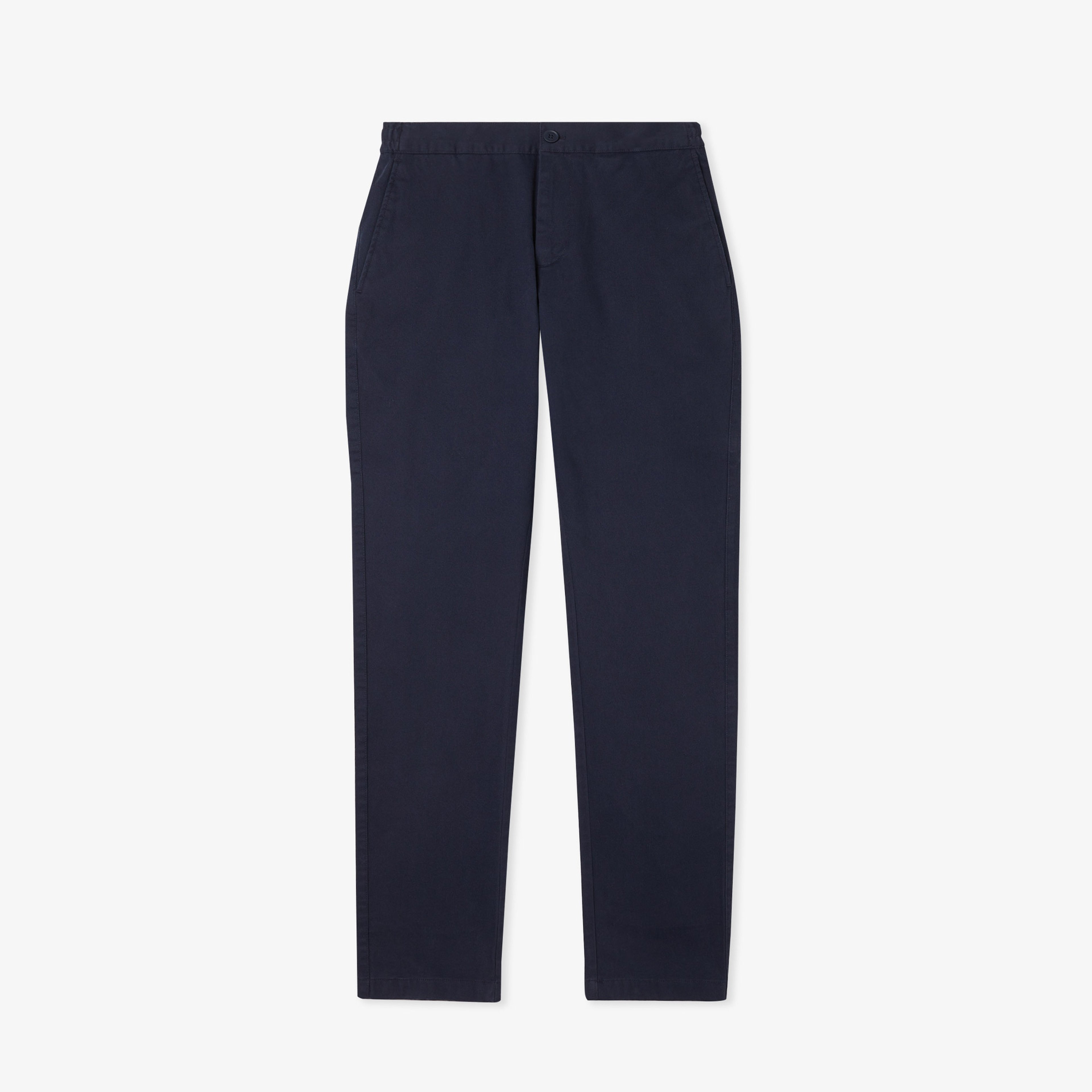 Erkek Slim Fit Lacivert Chino Pantolon