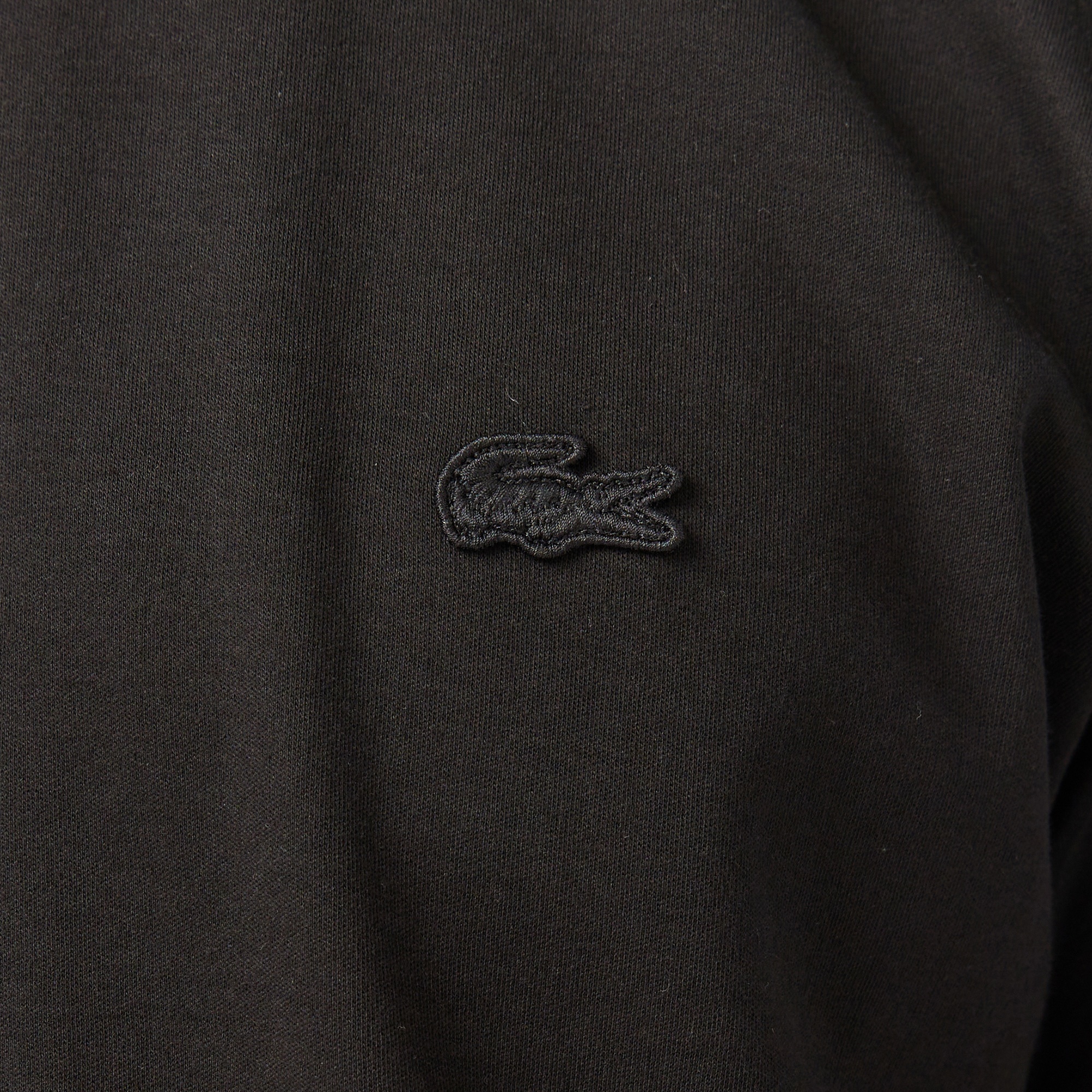 Erkek Oversize Fit Bisiklet Yaka Siyah T-Shirt