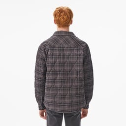 Erkek Relaxed Fit Kareli Siyah Dış Gömlek Siyah