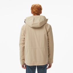 Erkek Kapüşonlu Bej Mont Bej