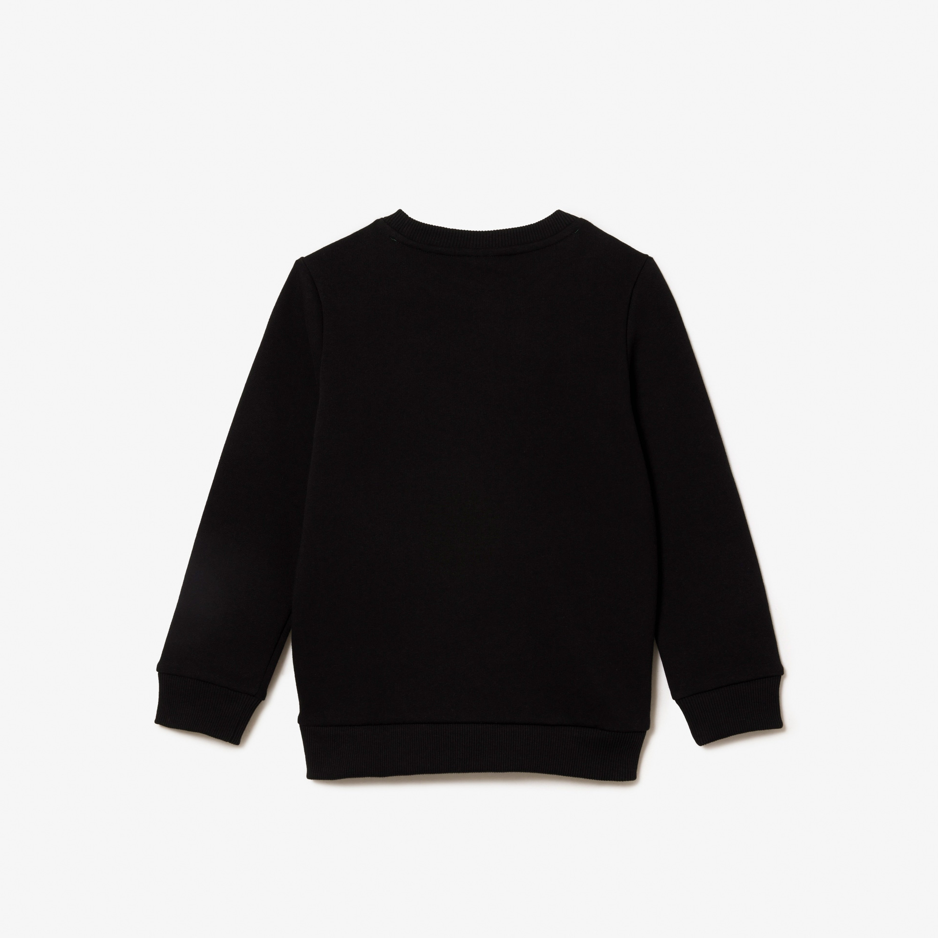 Çocuk Bisiklet Yaka Siyah Sweatshirt