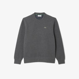 Kadın Relaxed Fit Bisiklet Yaka Gri Sweatshirt Gri