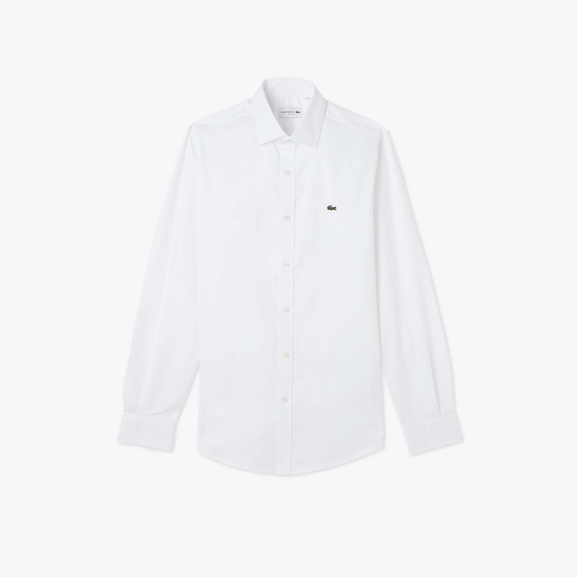 Erkek Slim Fit Beyaz Gömlek