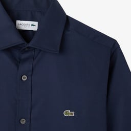 Erkek Slim Fit Lacivert Gömlek Lacivert