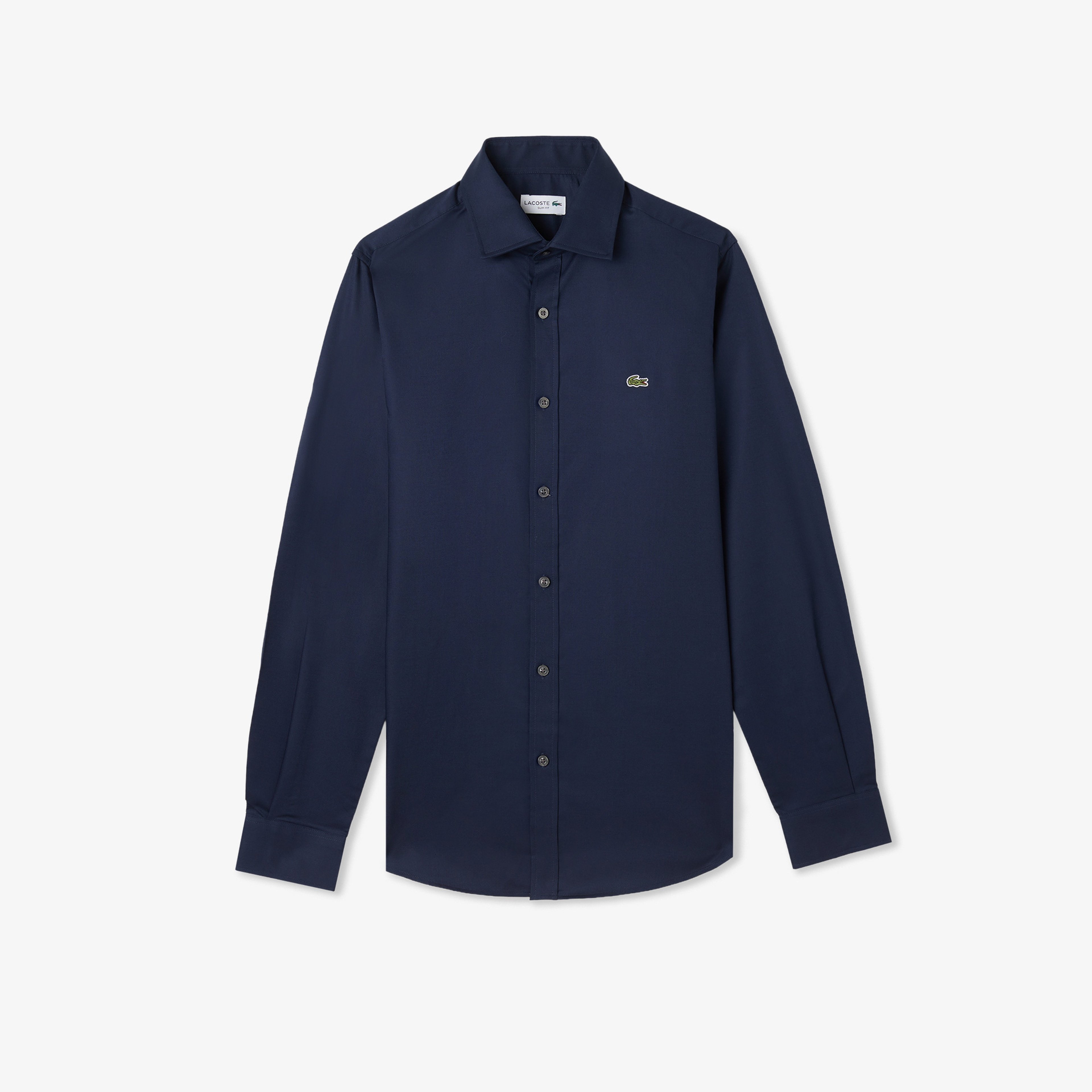 Erkek Slim Fit Lacivert Gömlek