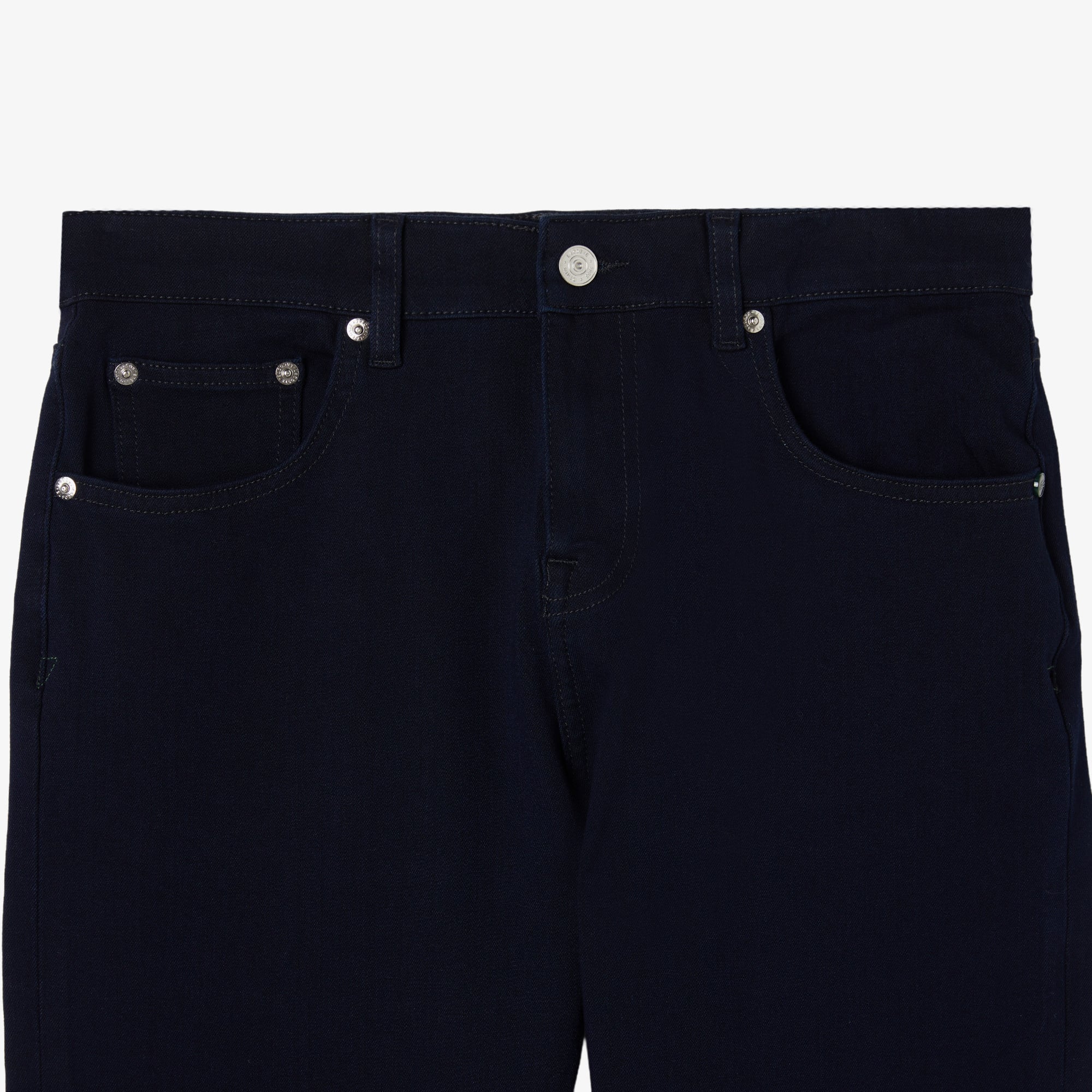 Lacoste Erkek Regular Fit Lacivert Jean Pantolon görsel 4