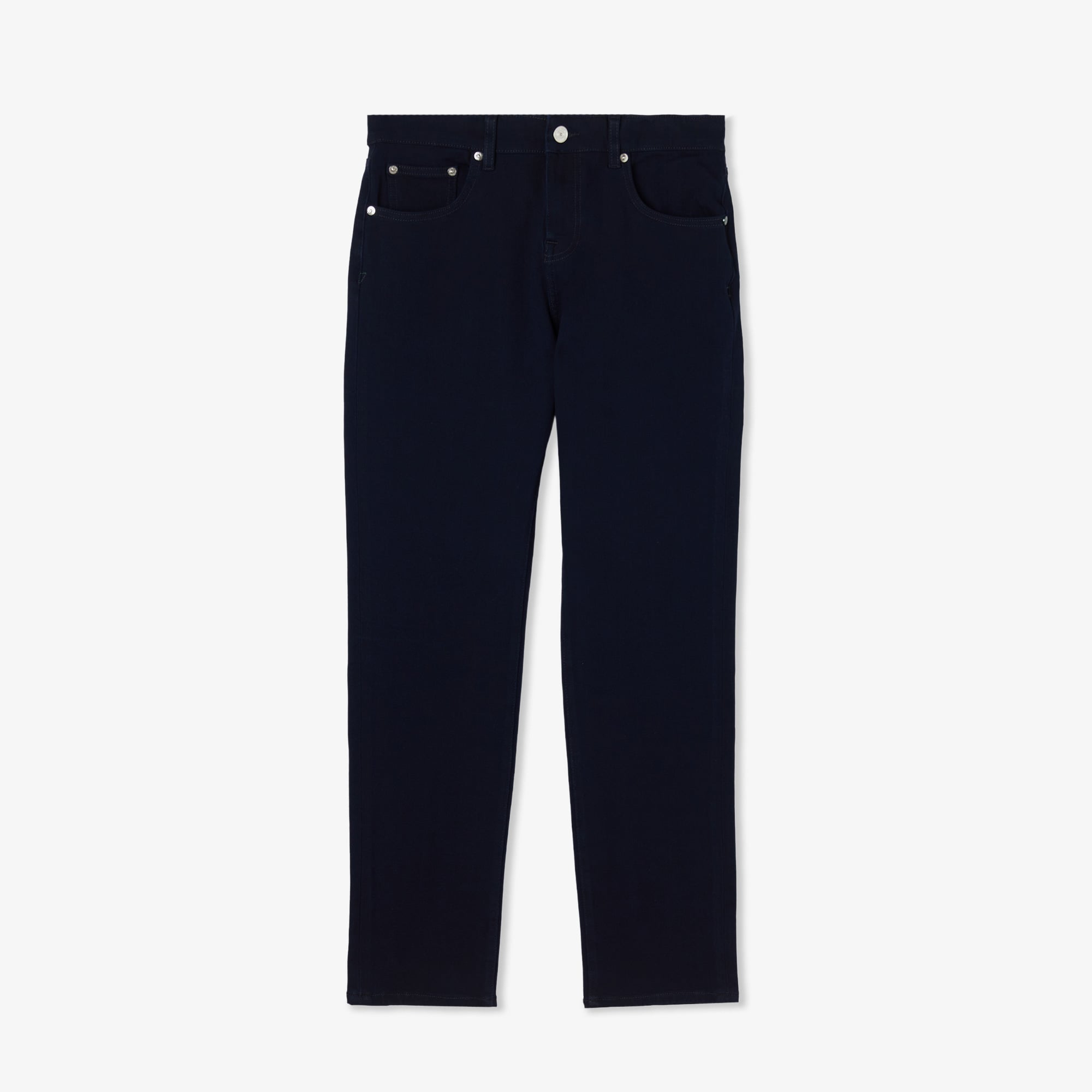 Lacoste Erkek Regular Fit Lacivert Jean Pantolon görsel 3