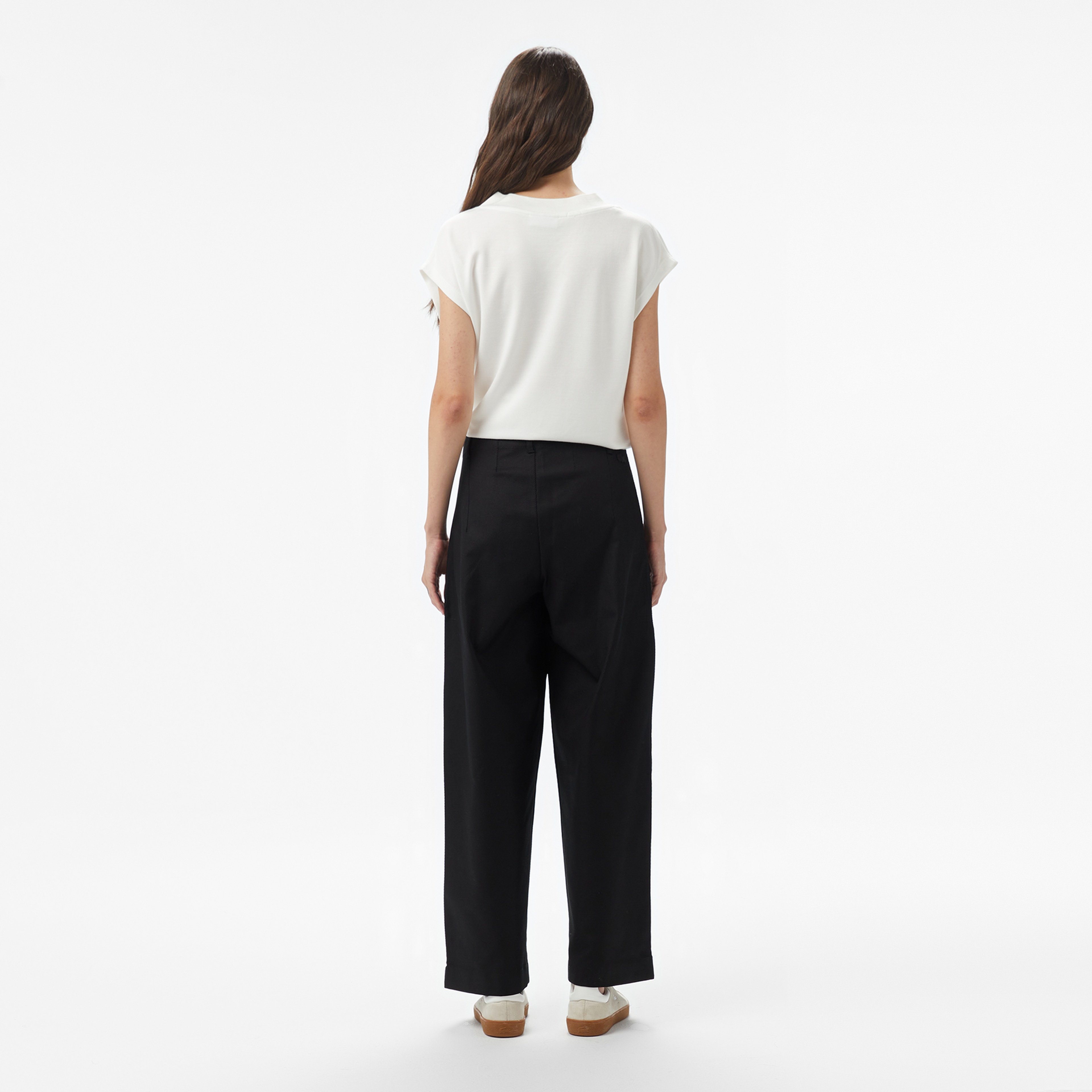 Kadın Siyah Chino Pantolon