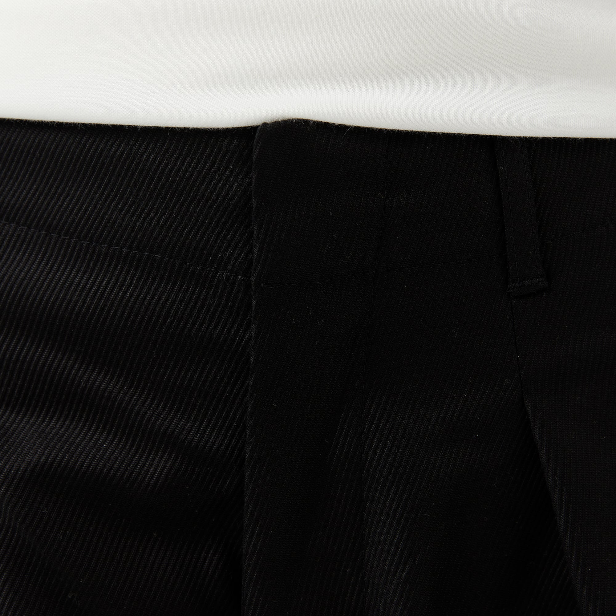 Lacoste Kadın Relaxed Fit Siyah Chino Pantolon görsel 5