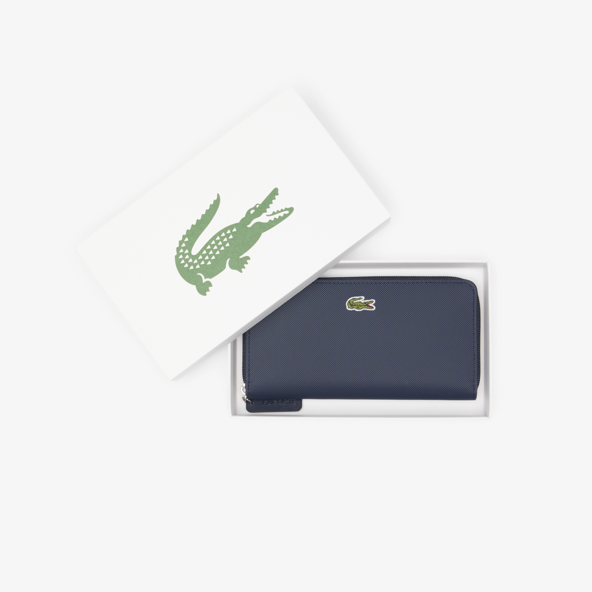 Lacoste L.12.12 Kadın Lacivert Cüzdan görsel 4