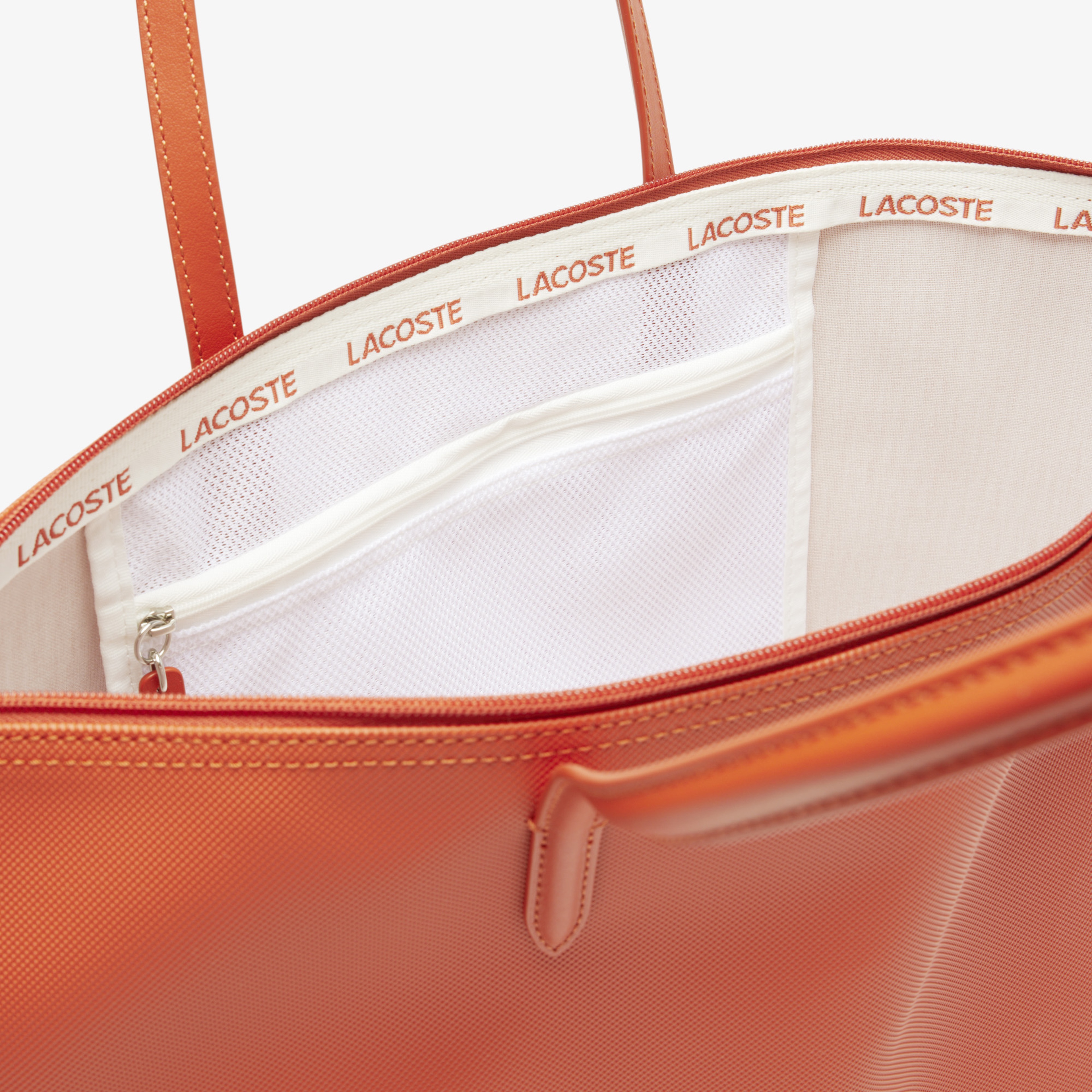 Large L.12.12 Kadın Turuncu Omuz Çantası