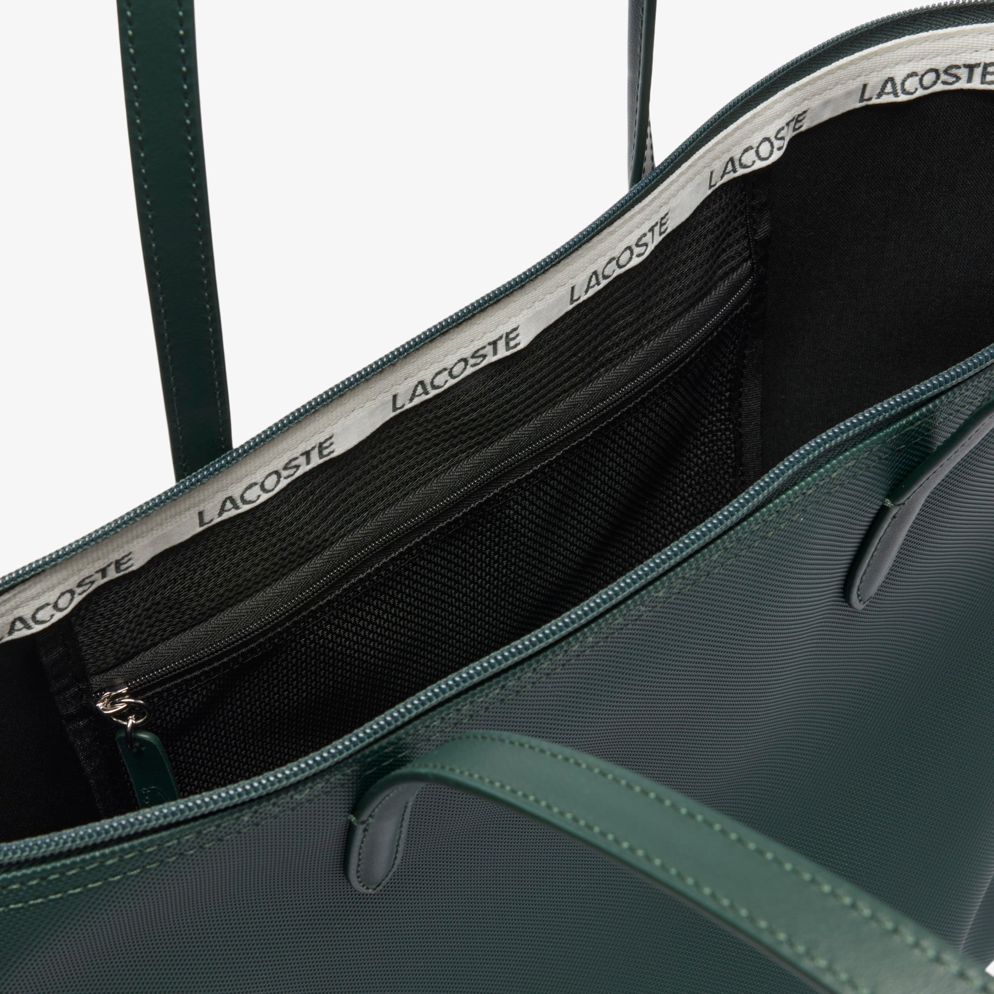 Large L.12.12 Kadın Koyu Yeşil Omuz Çantası