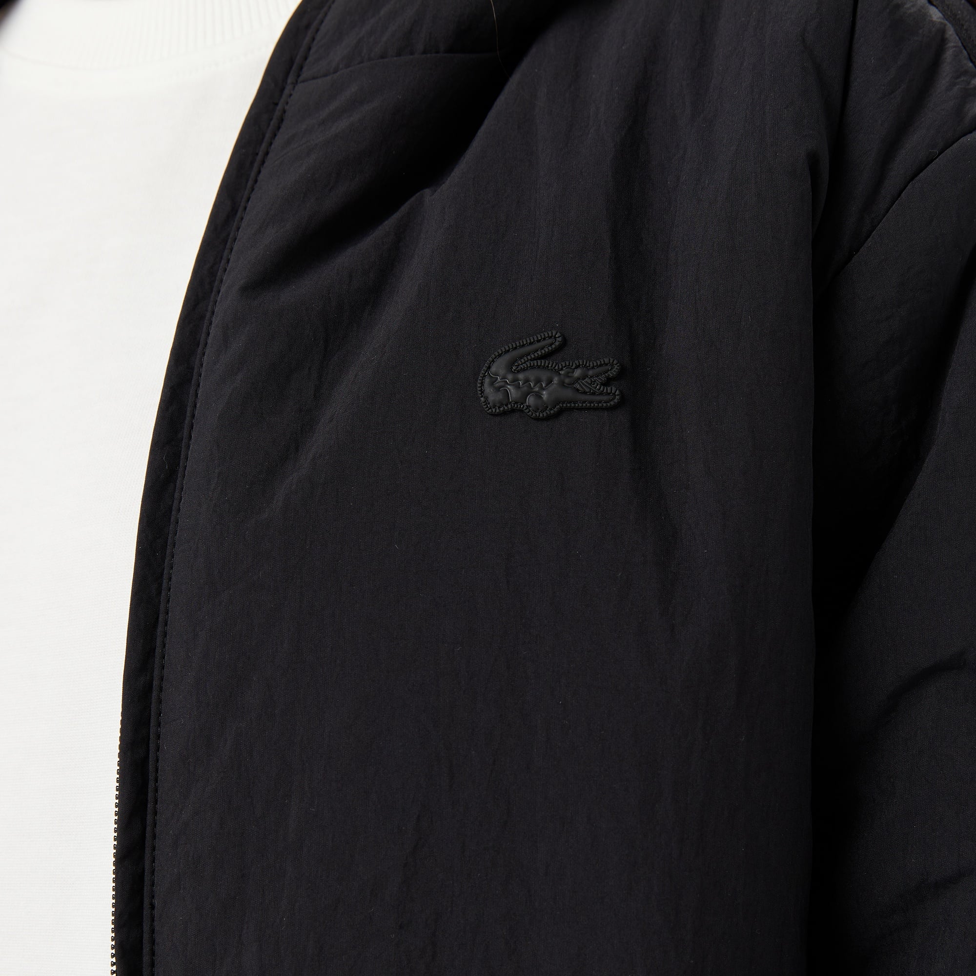 Kadın Kapüşonlu Siyah Ceket