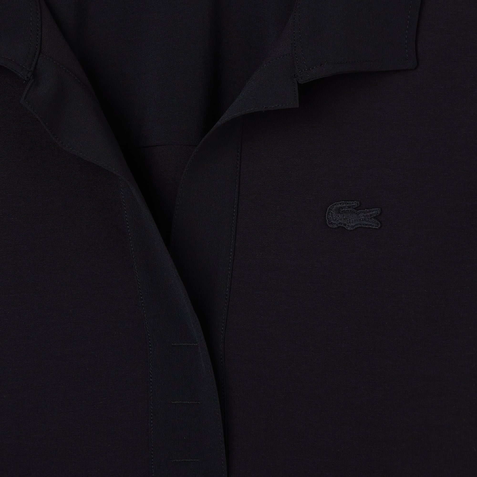 Kadın Truvakar Kollu Siyah Polo