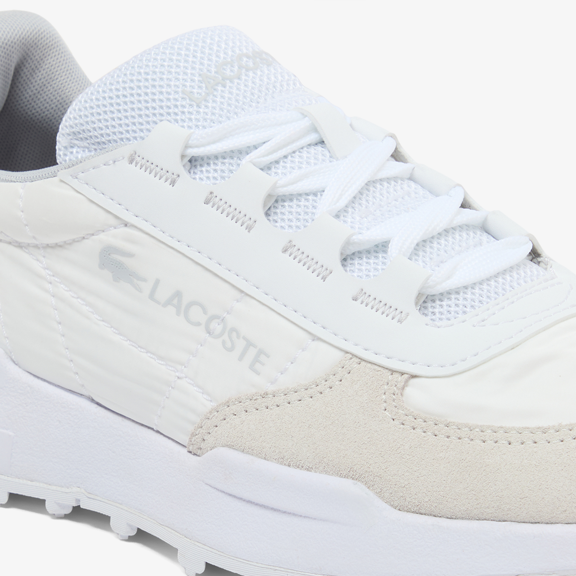 Lacoste Elite Active Evo Kadın Krem Sneaker görsel 5