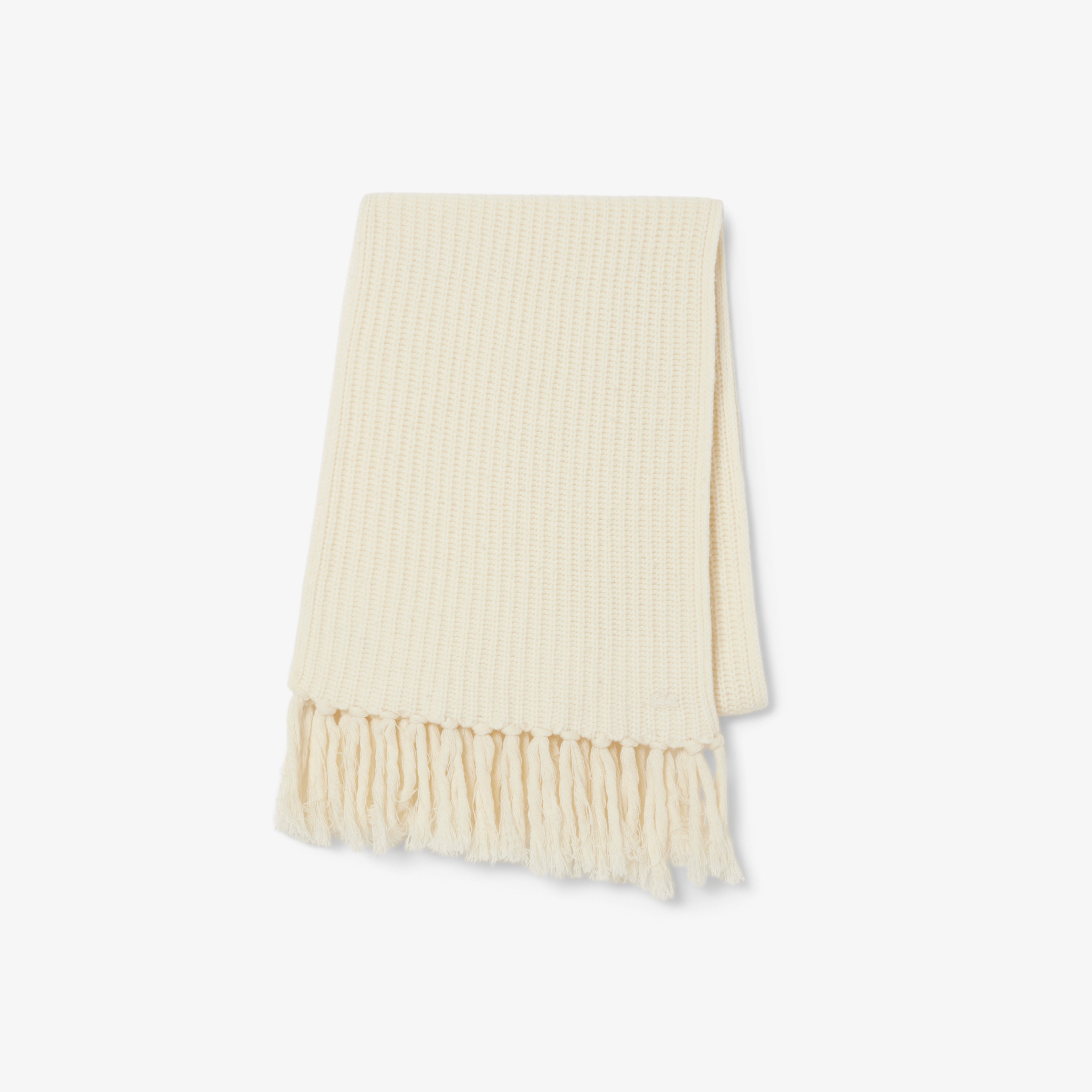 Kadın Yün Krem Atkı