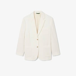 Kadın Relaxed Fit Krem Blazer Krem