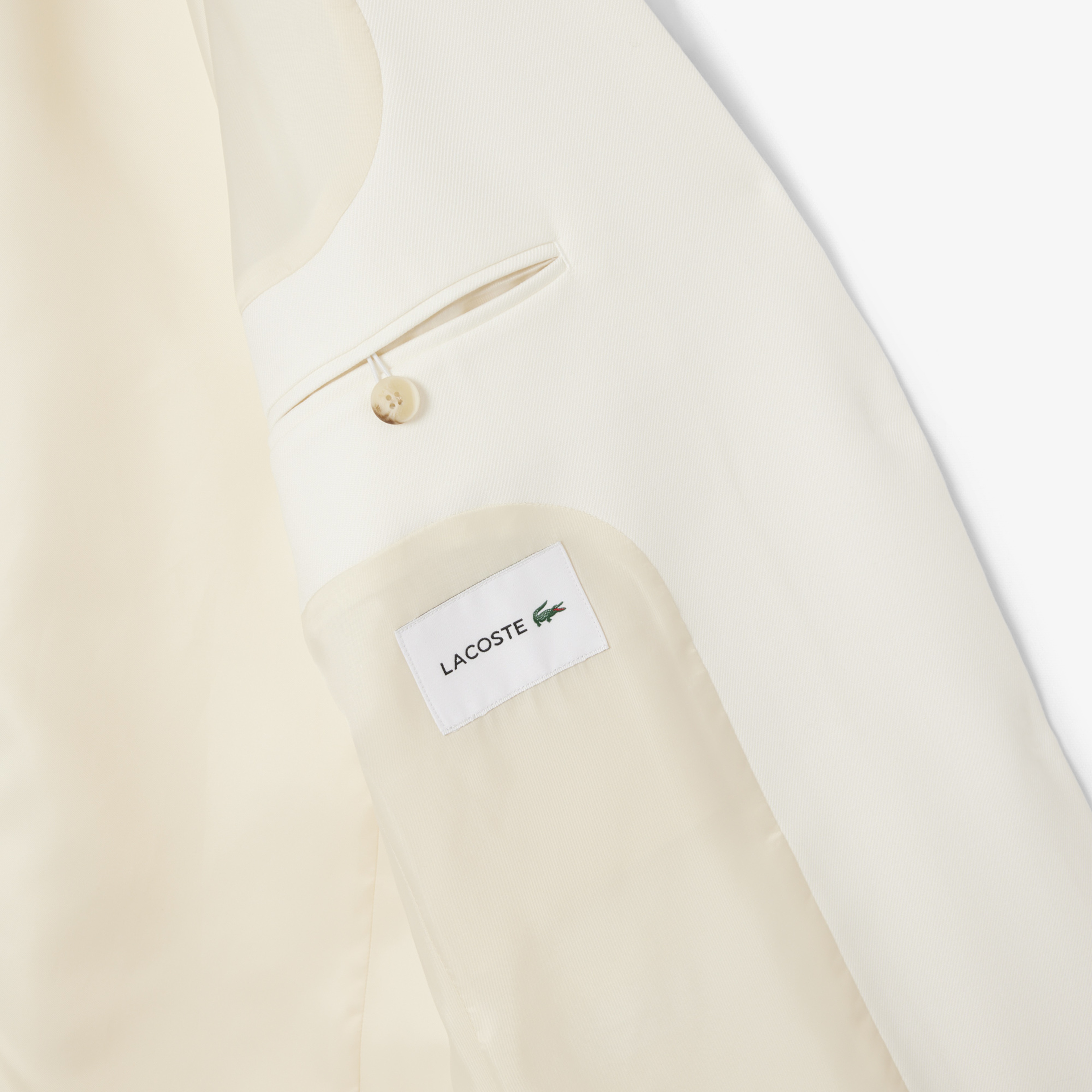 Kadın Relaxed Fit Krem Blazer