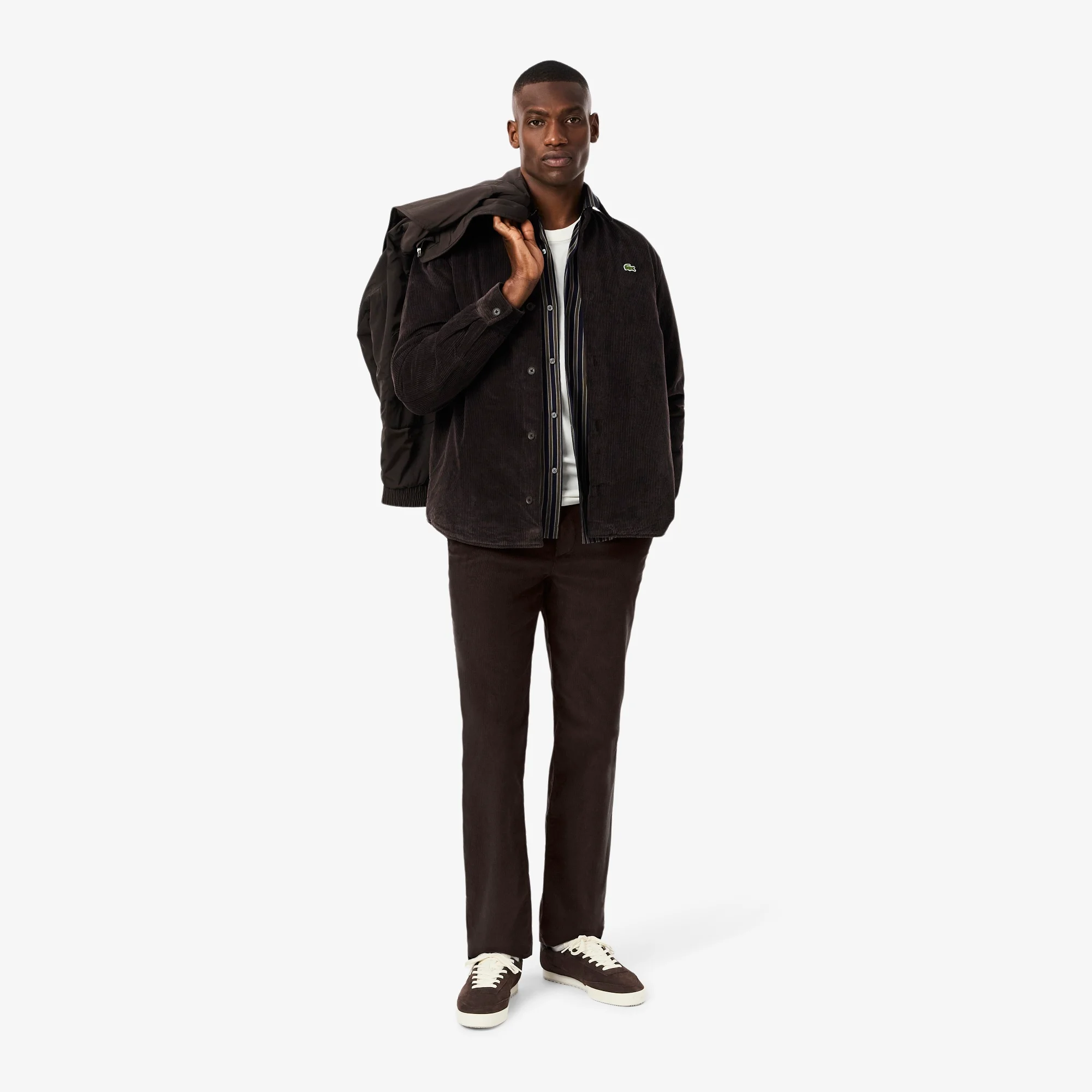 Erkek Regular Fit Chino Kahverengi Pantolon