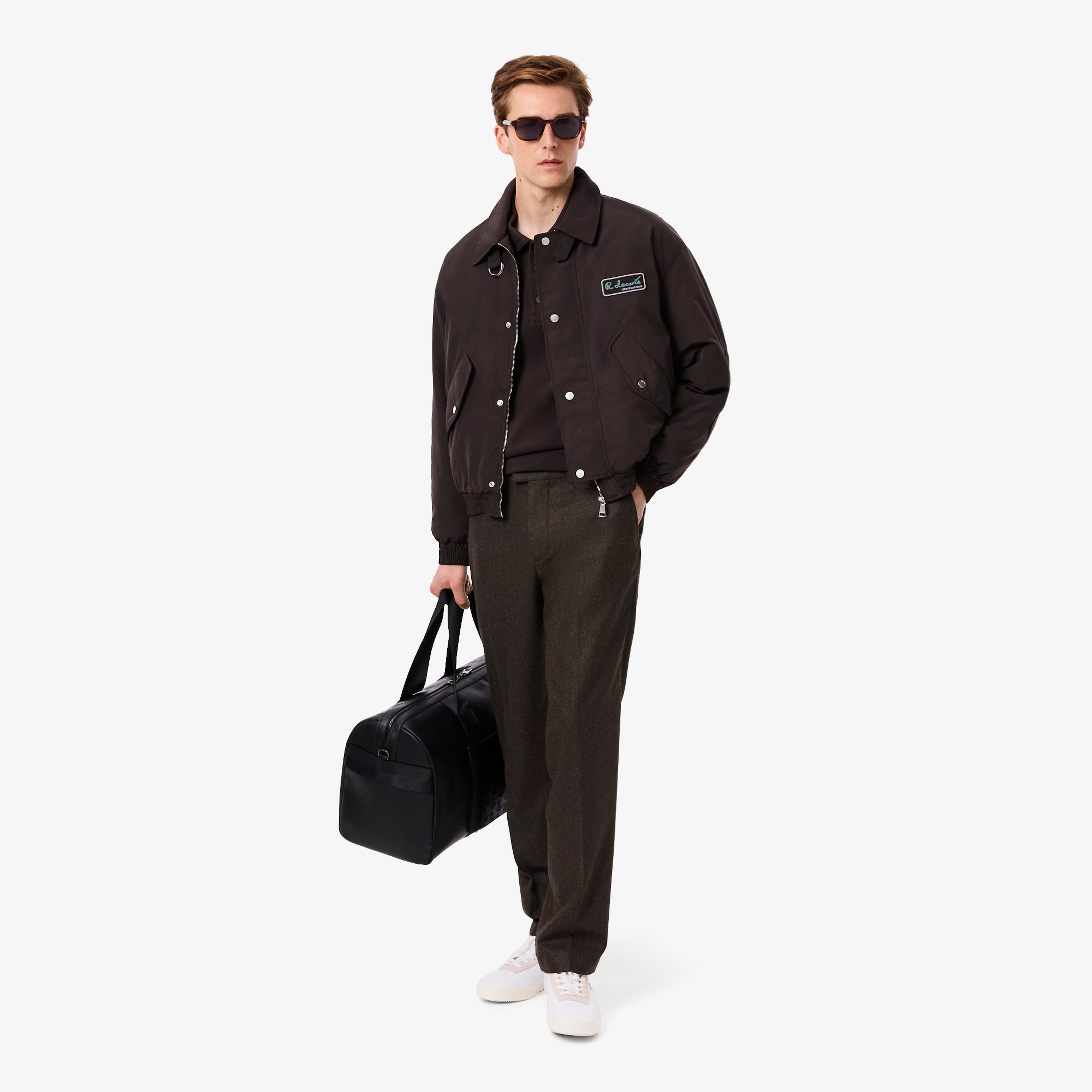 Erkek Straight Fit Kahverengi Pantolon