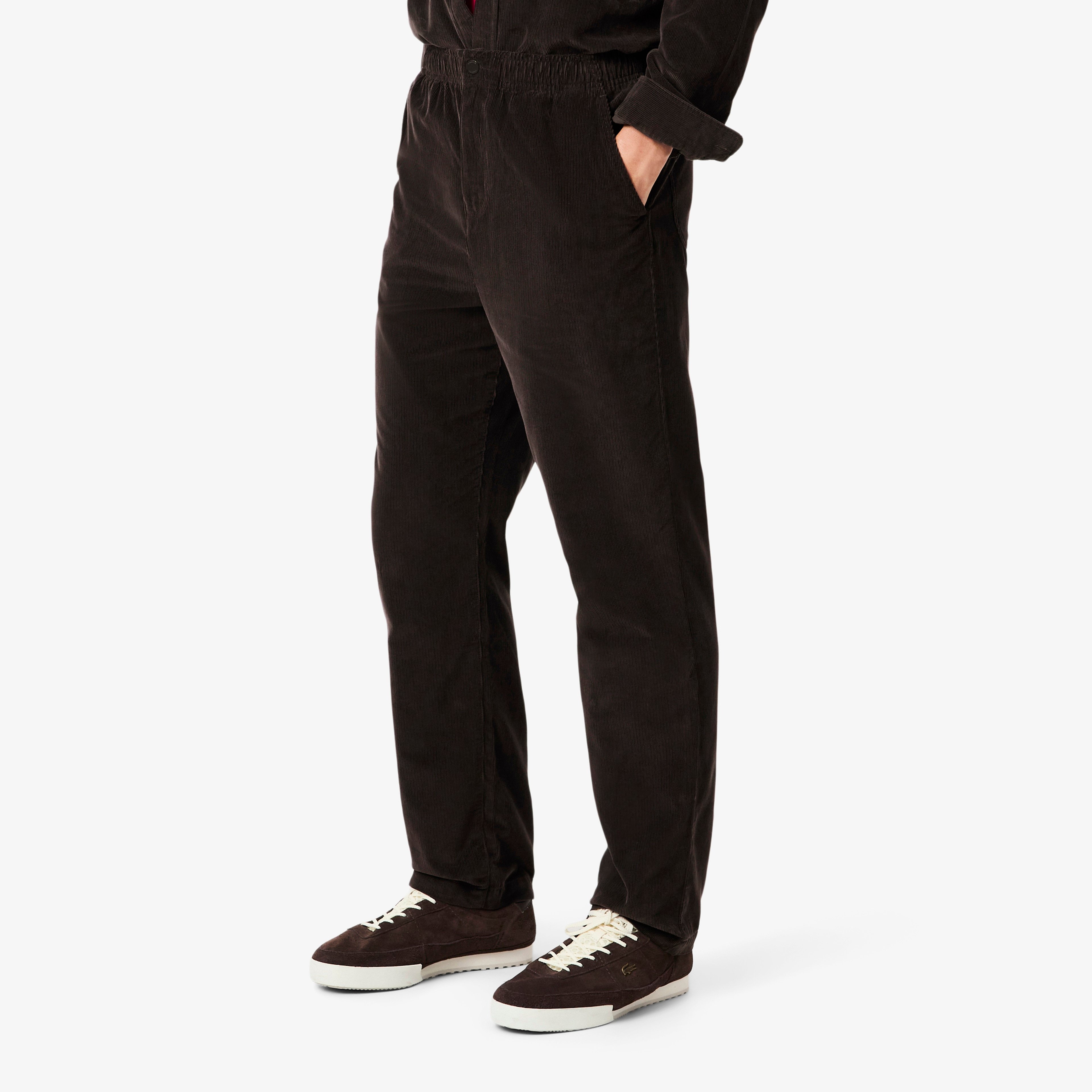 Erkek Regular Fit Kahverengi Pantolon