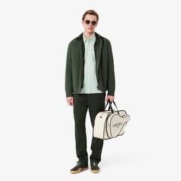 Erkek Regular Fit Çizgili Yeşil Gömlek Yeşil