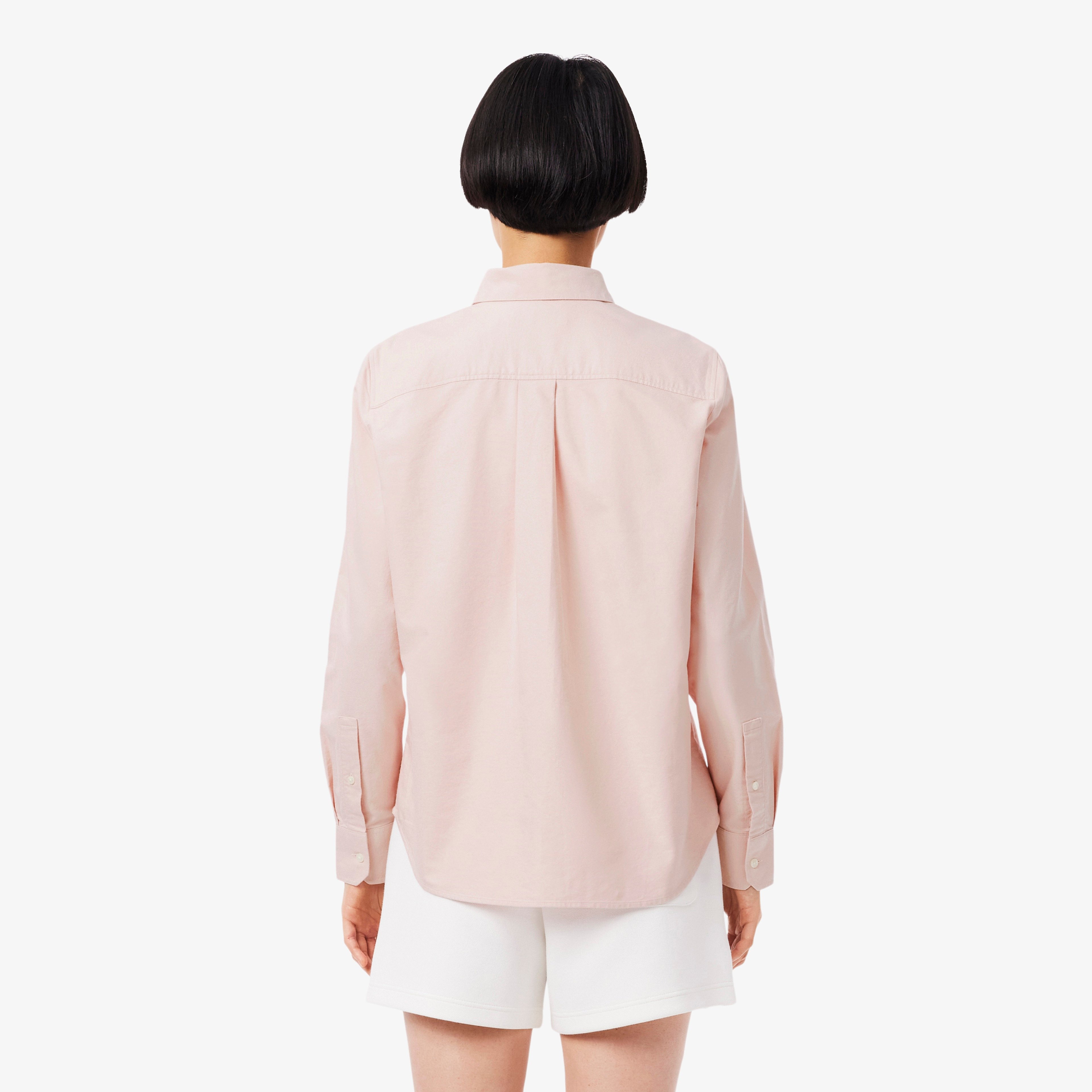Kadın Regular Fit Açık Pembe Gömlek