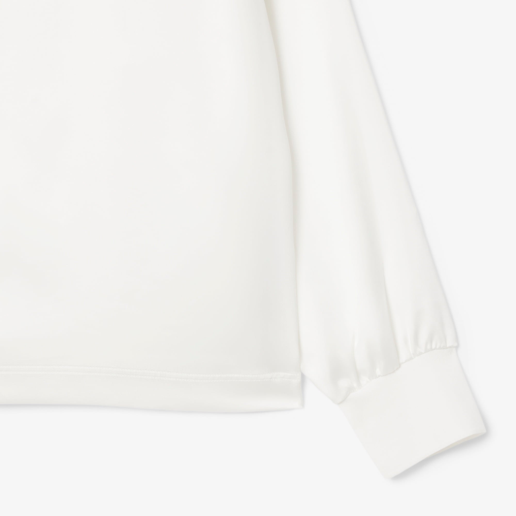 Kadın Oversize Fit Polo Yaka Beyaz Gömlek