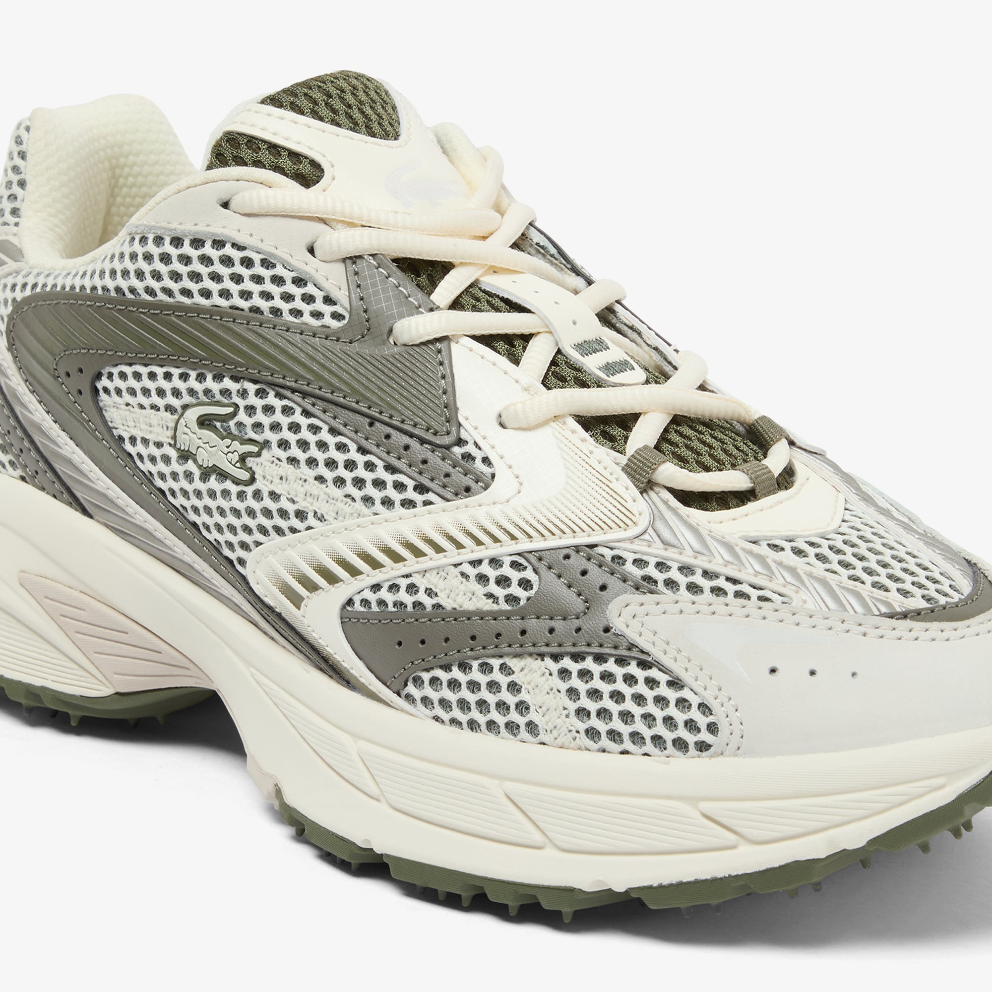 Lacoste L003 Neo Shot Erkek Haki Sneaker görsel 6