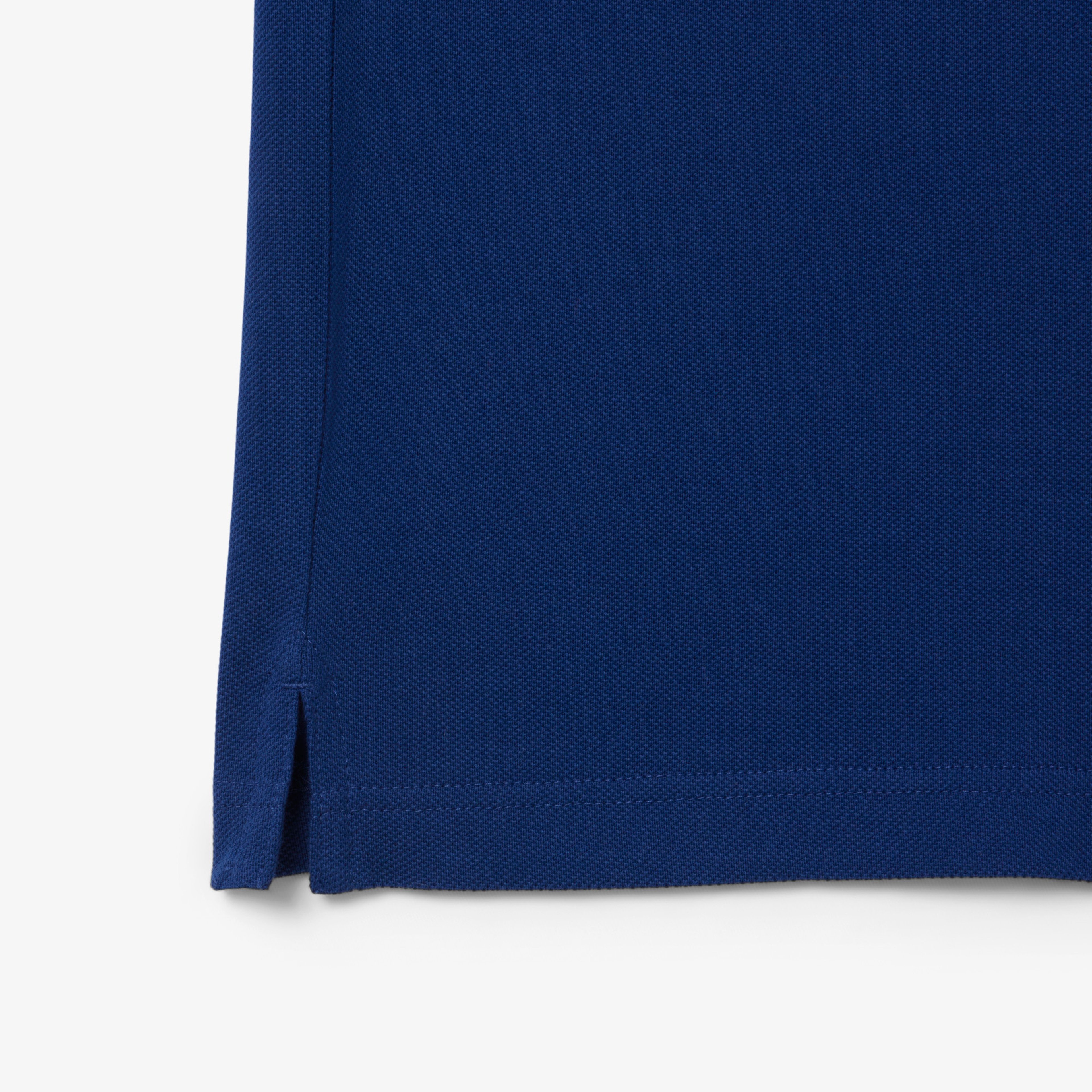 L.12.12 Erkek Slim Fit Koyu Mavi Polo