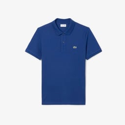 L.12.12 Erkek Slim Fit Koyu Mavi Polo Mavi