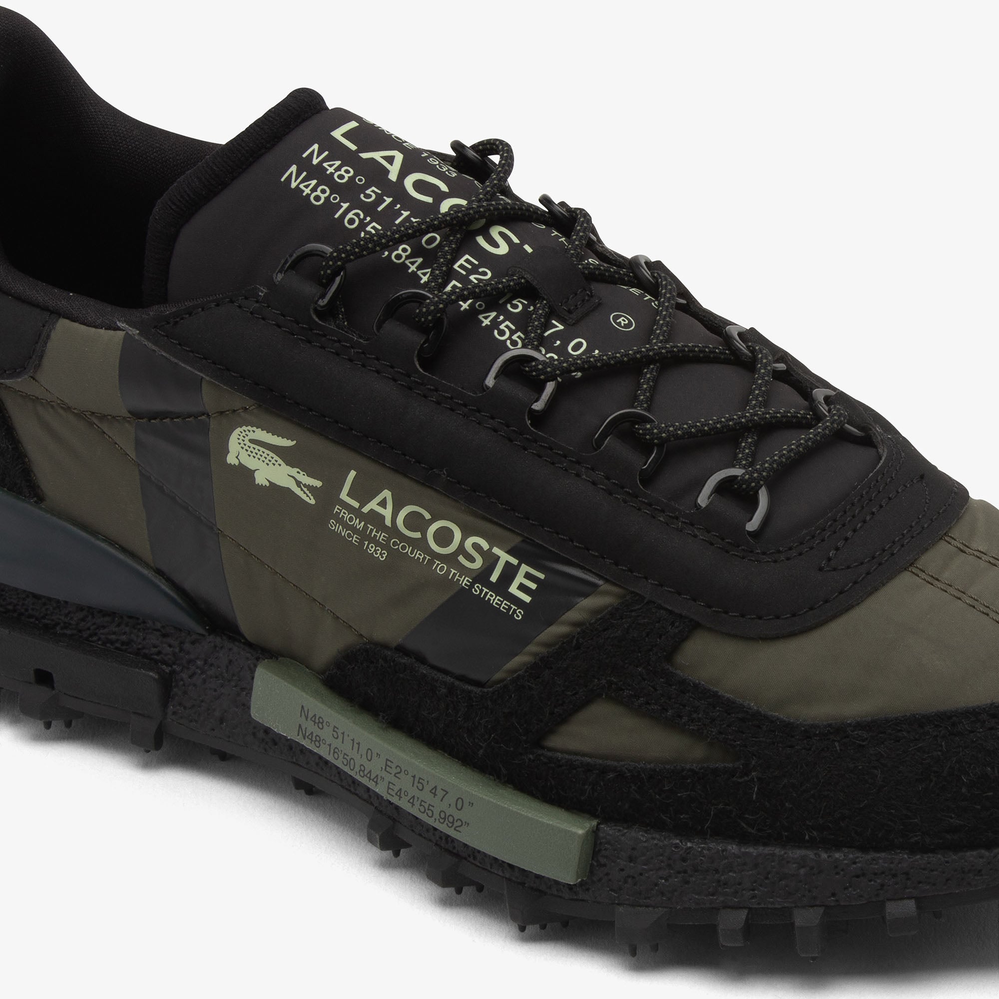 Lacoste Elite Active Kadın Siyah Sneaker görsel 6