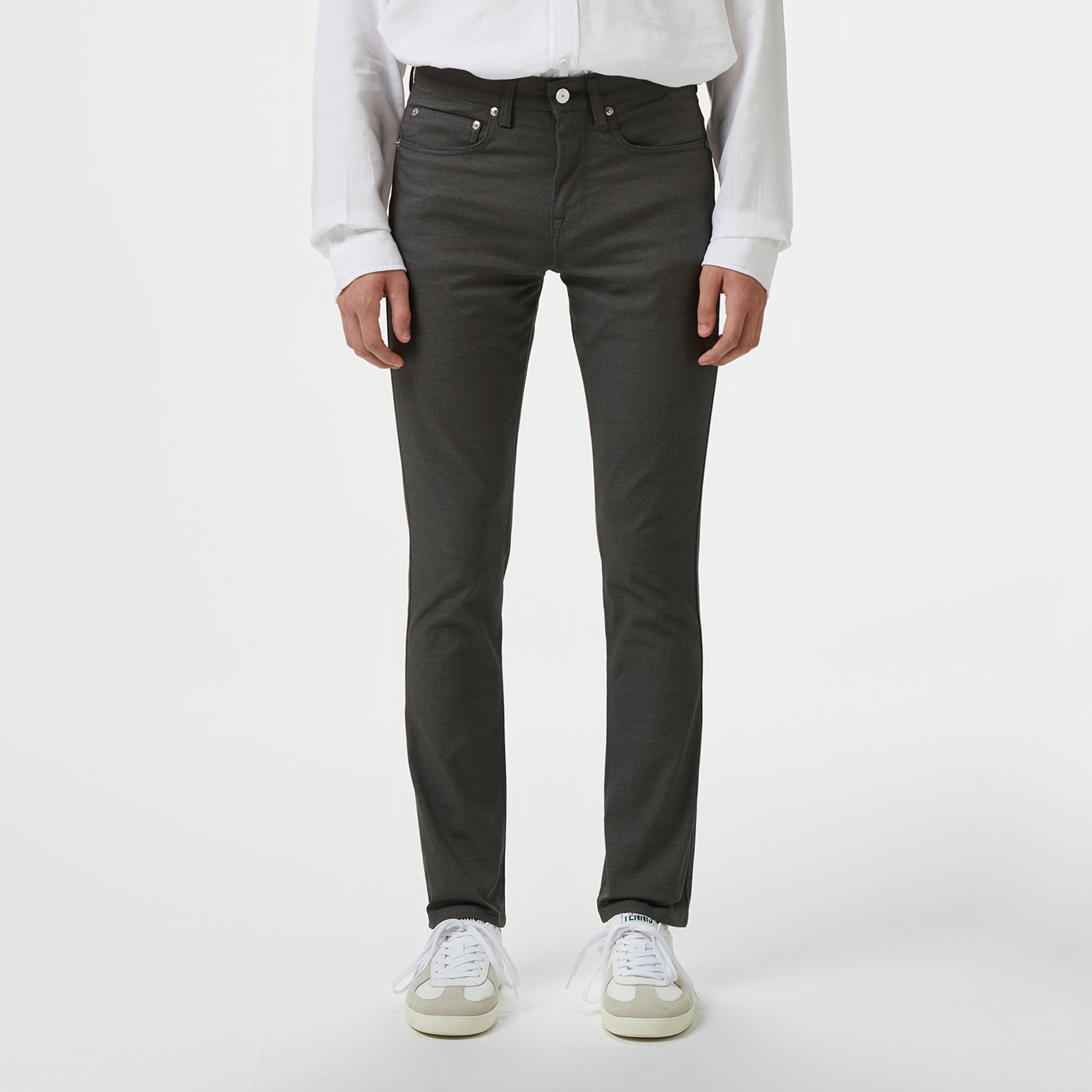 Erkek Slim Fit Gri Pantolon