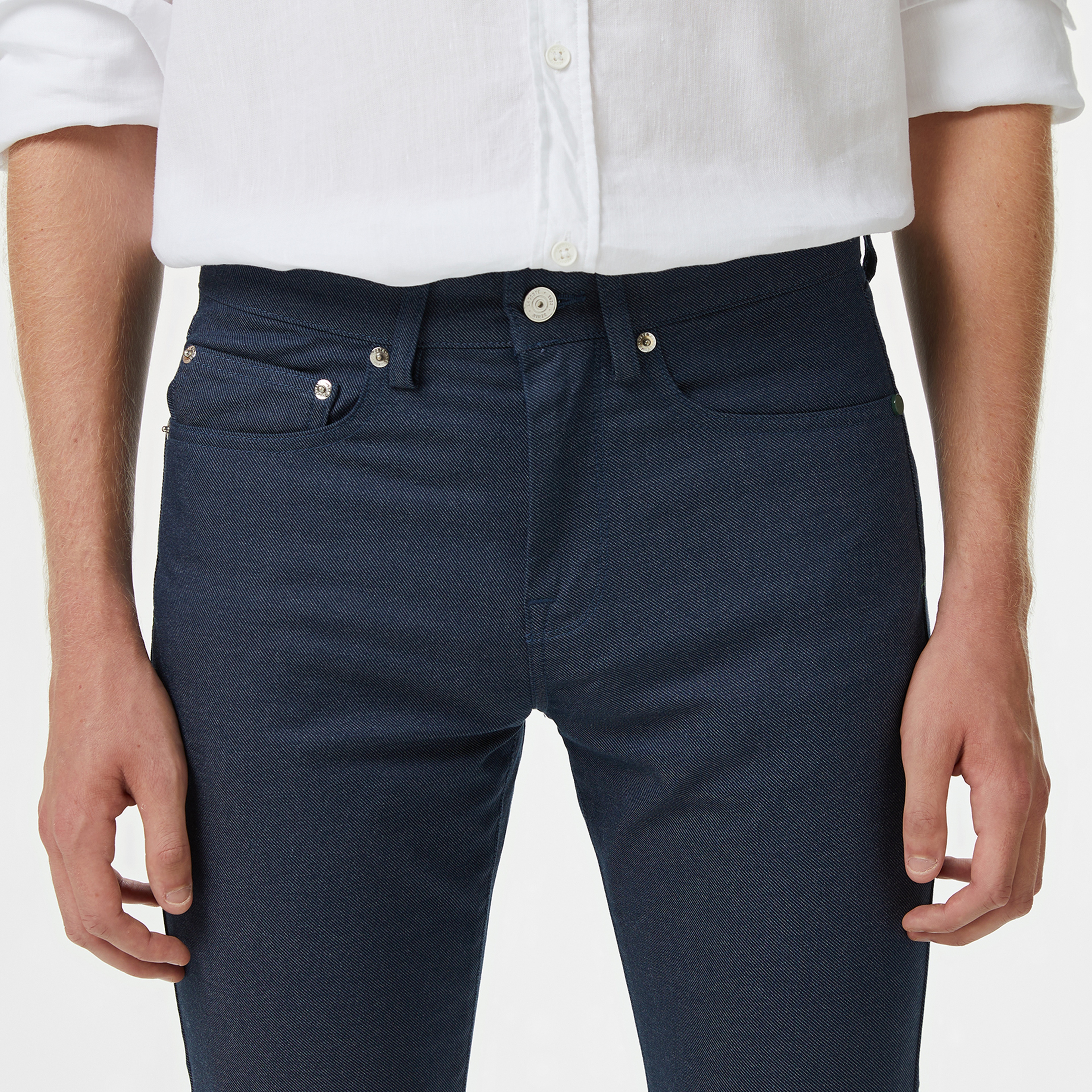 Erkek Slim Fit Lacivert Pantolon