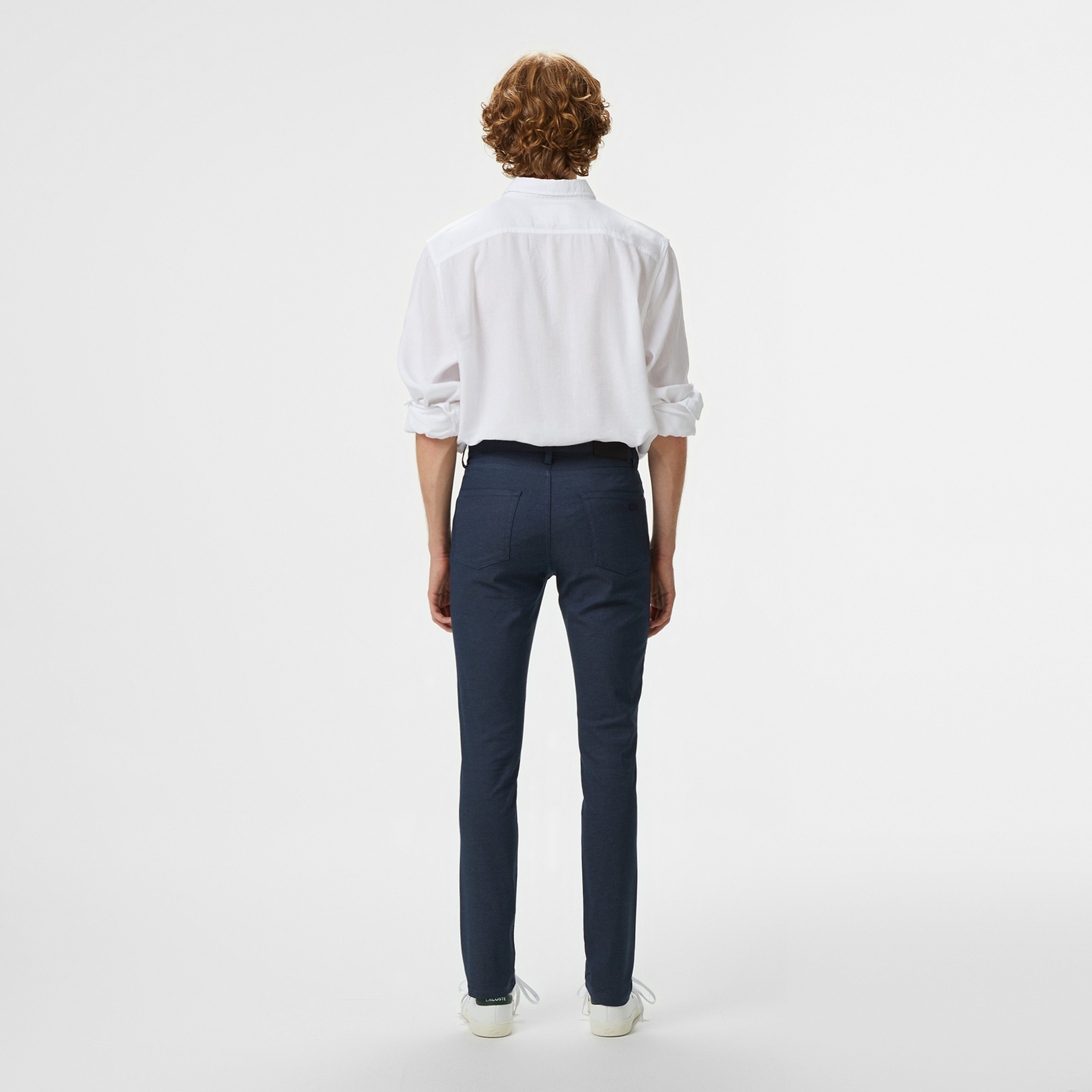 Erkek Slim Fit Lacivert Pantolon