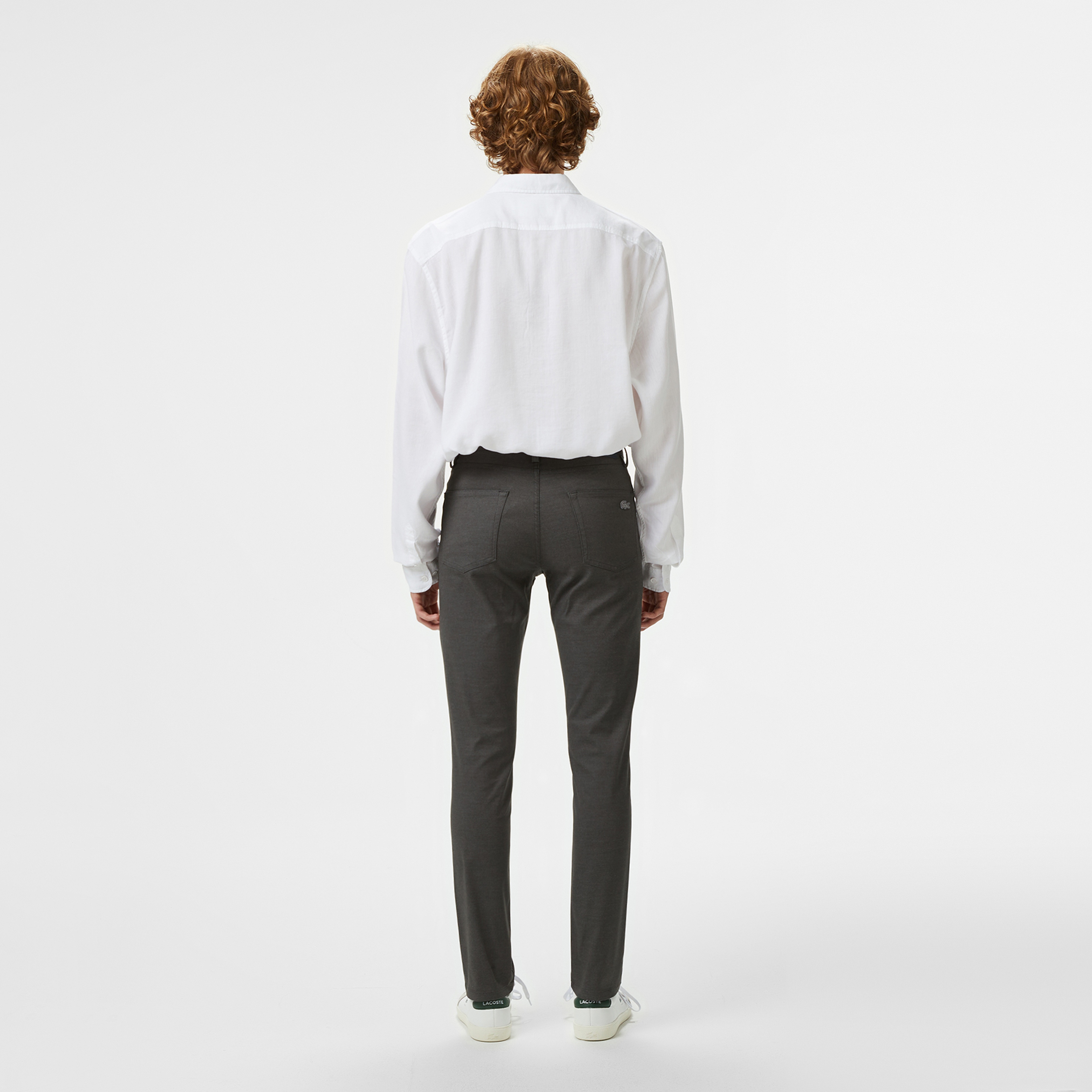 Erkek Slim Fit Gri Pantolon