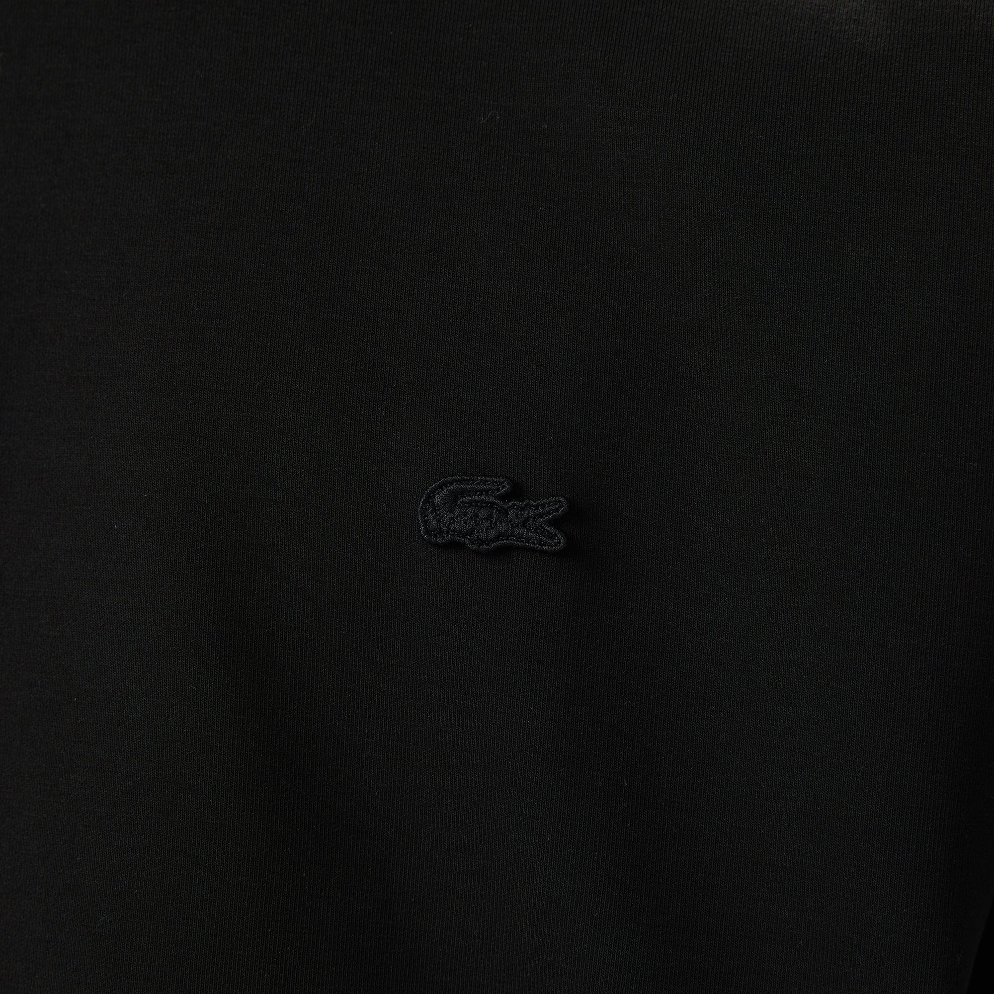 Erkek Relaxed Fit Bisiklet Yaka Siyah Sweatshirt