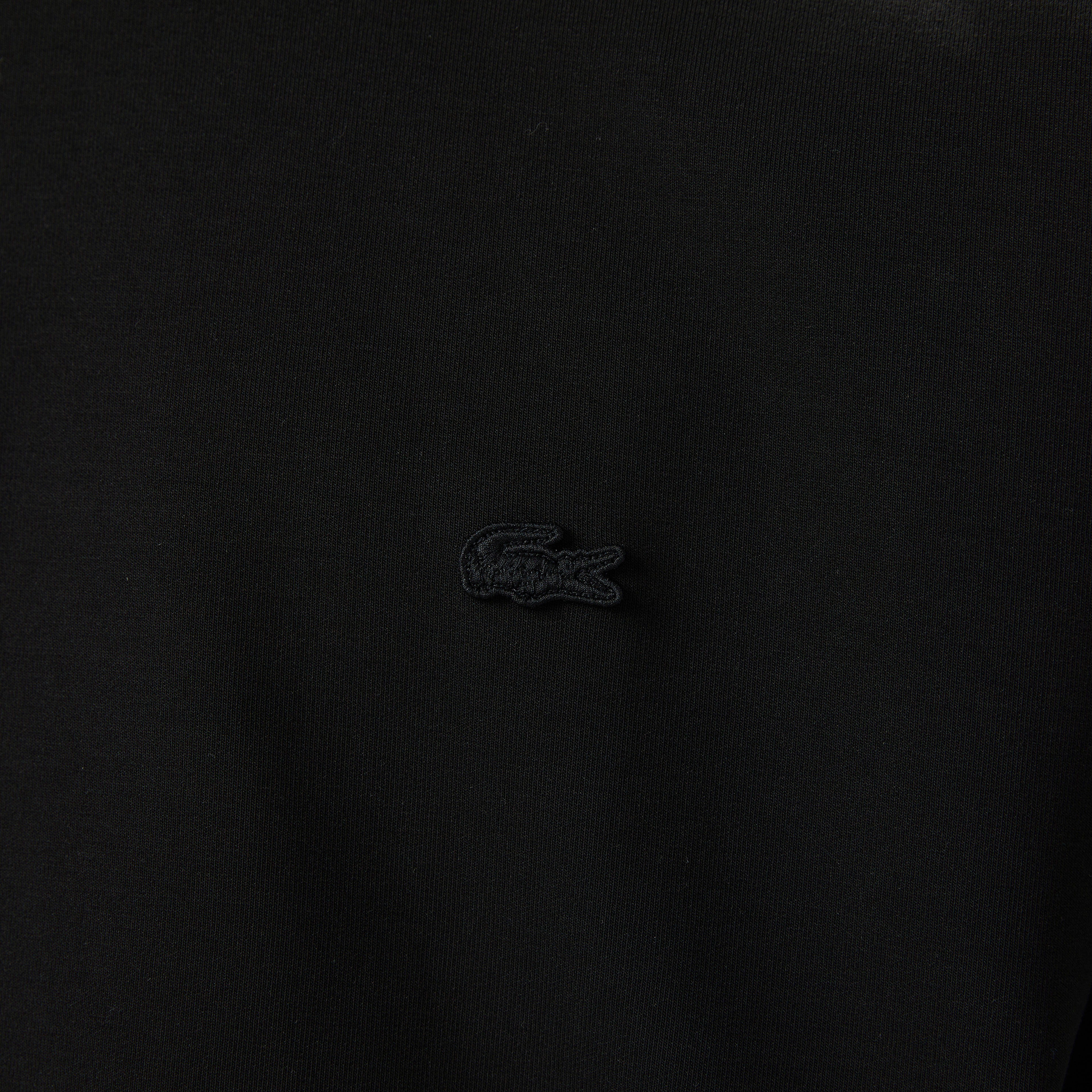 Erkek Relaxed Fit Bisiklet Yaka Siyah Sweatshirt