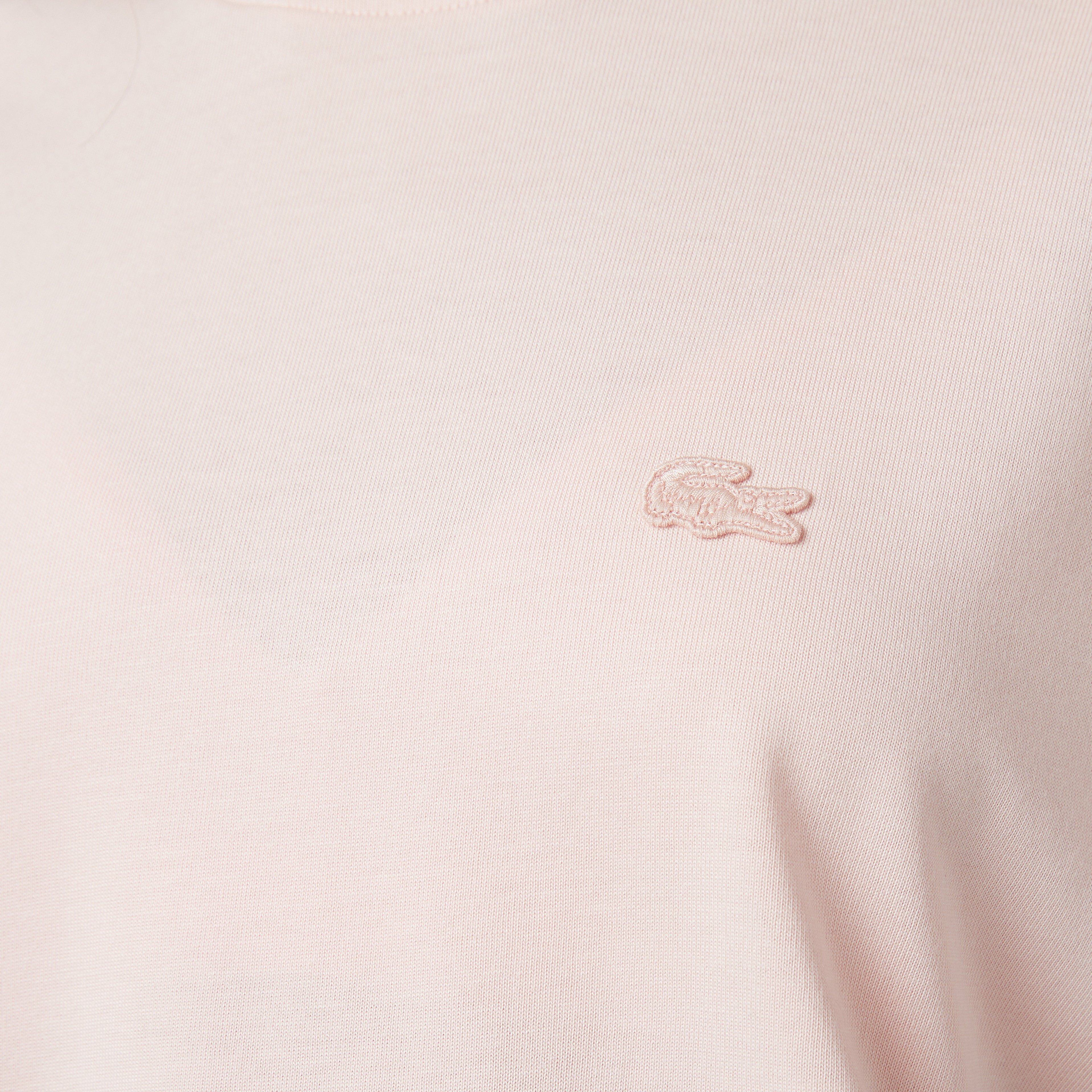 Kadın Loose Fit Bisiklet Yaka Pembe T-Shirt