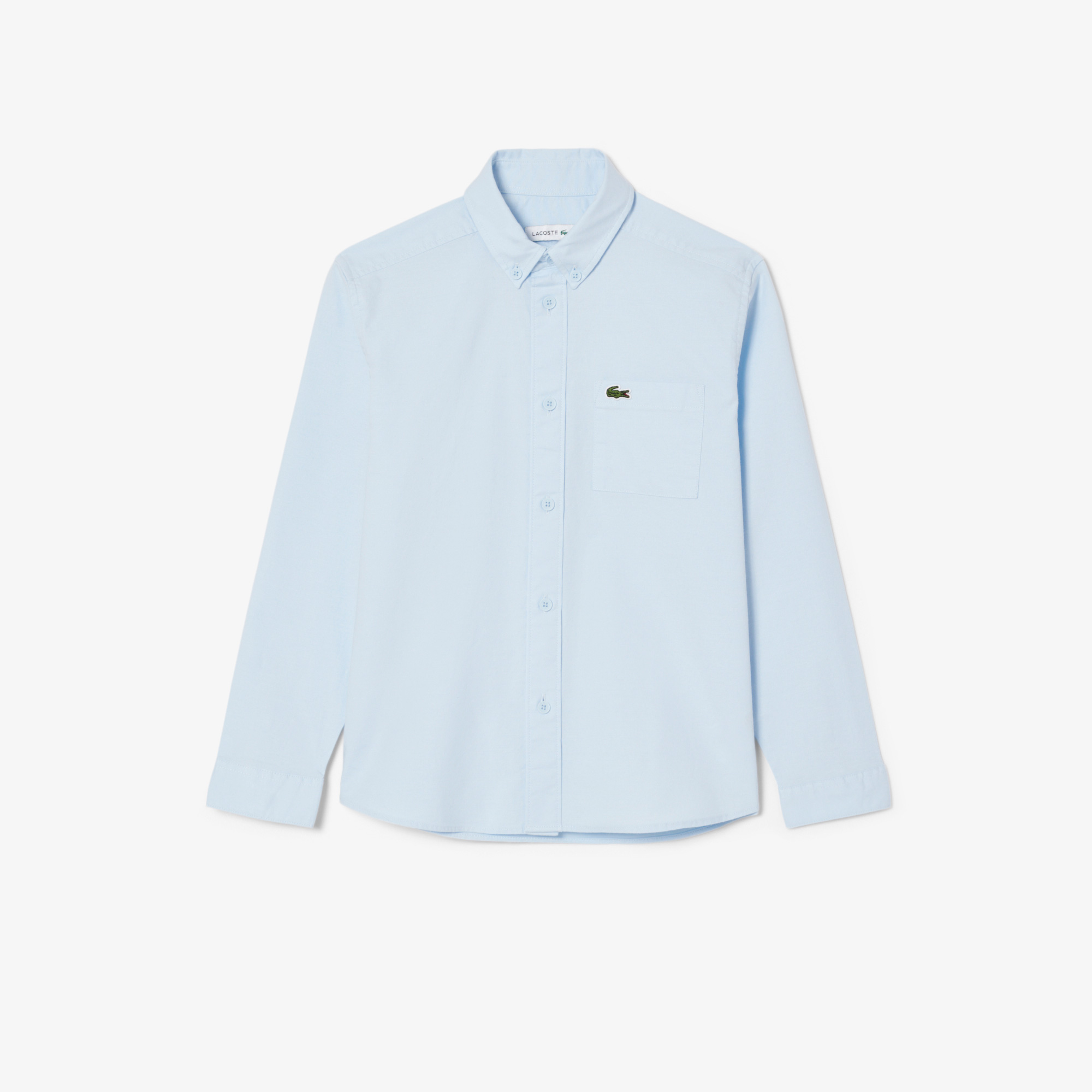 Lacoste Çocuk Uzun Kollu Açık Mavi Gömlek görsel 4