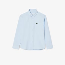 Çocuk Uzun Kollu Açık Mavi Gömlek Mavi
